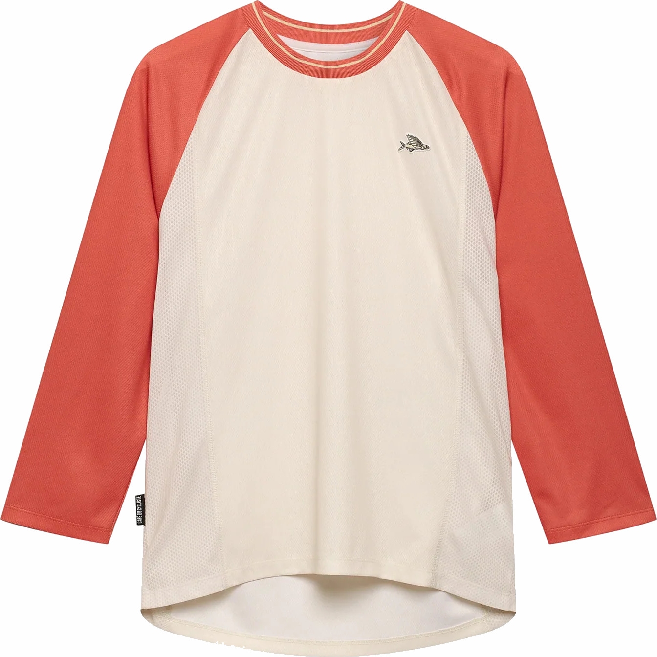 Foto de Café du Cycliste Maillot de Manga Corta Hombre - Barbara - chalk/cinder red