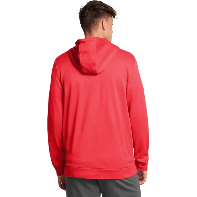 Mens black and red under armour hoodie online