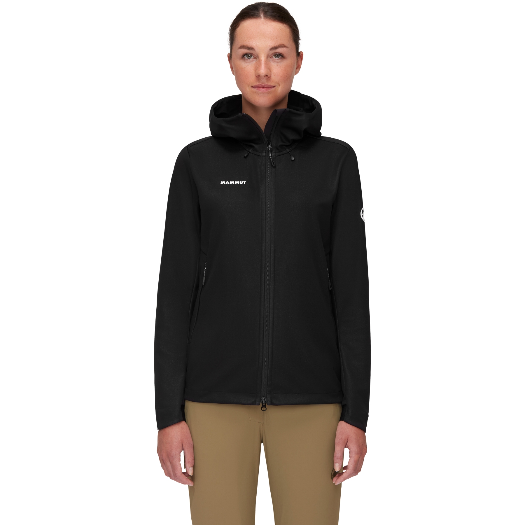 Picture of Mammut Ultimate VII Softshell Hooded Jacket Women - black