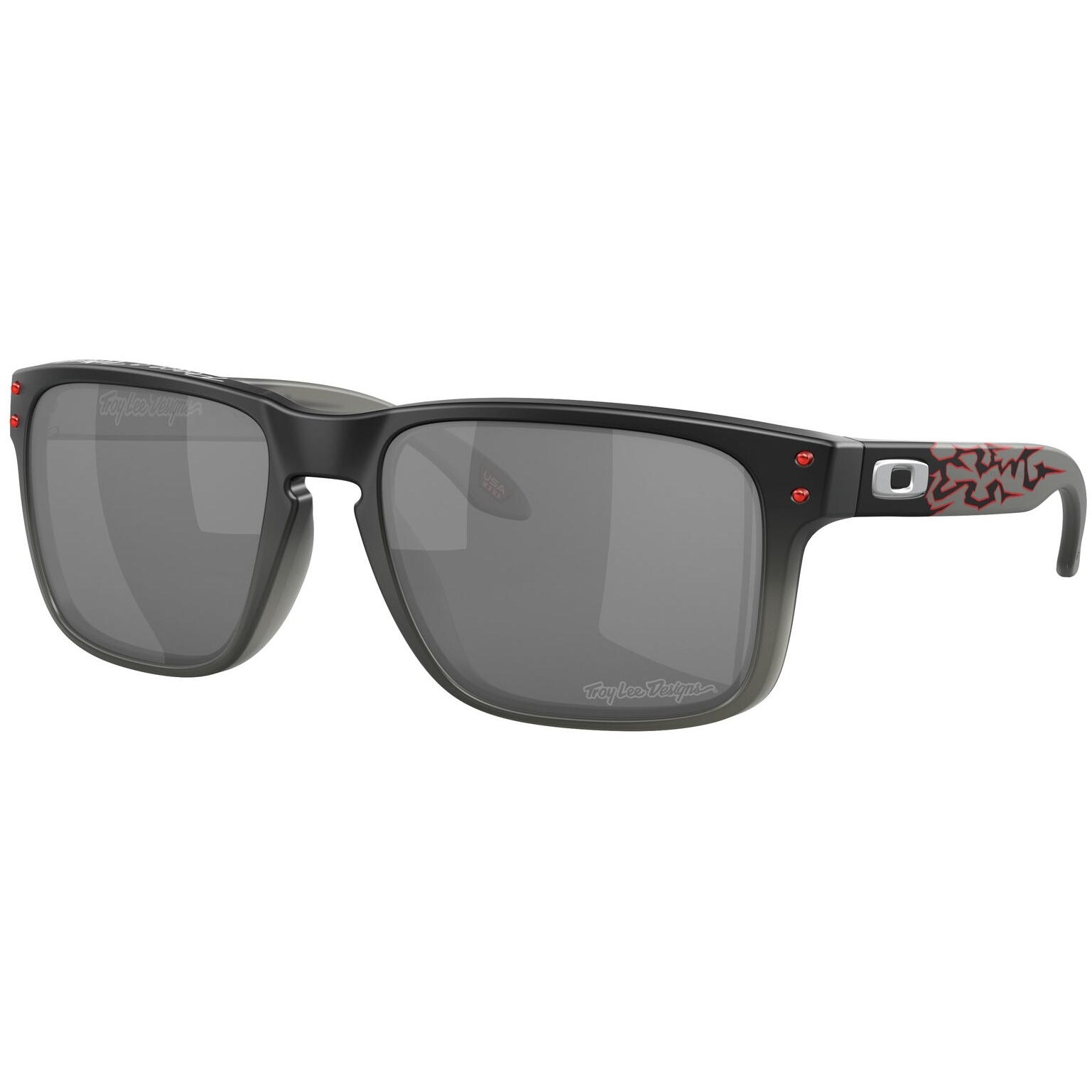 Picture of Oakley Holbrook Glasses - Troy Lee Designs Series - Black Fade/Prizm Black - OO9102-Z055