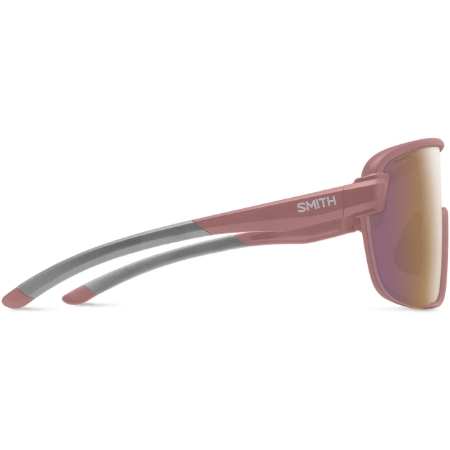 Smith Bobcat ChromaPop Glasses - Matte Chalk Rose - Rose Gold