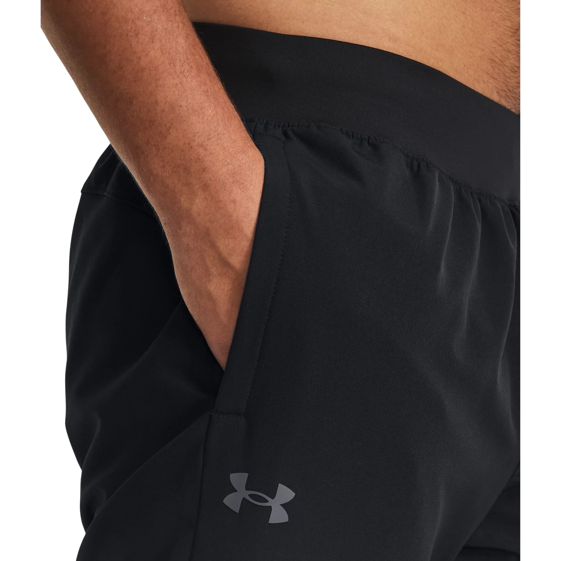 New UA Men's Under Armour Woven Workout Jogger Logo Pants Sweatpants