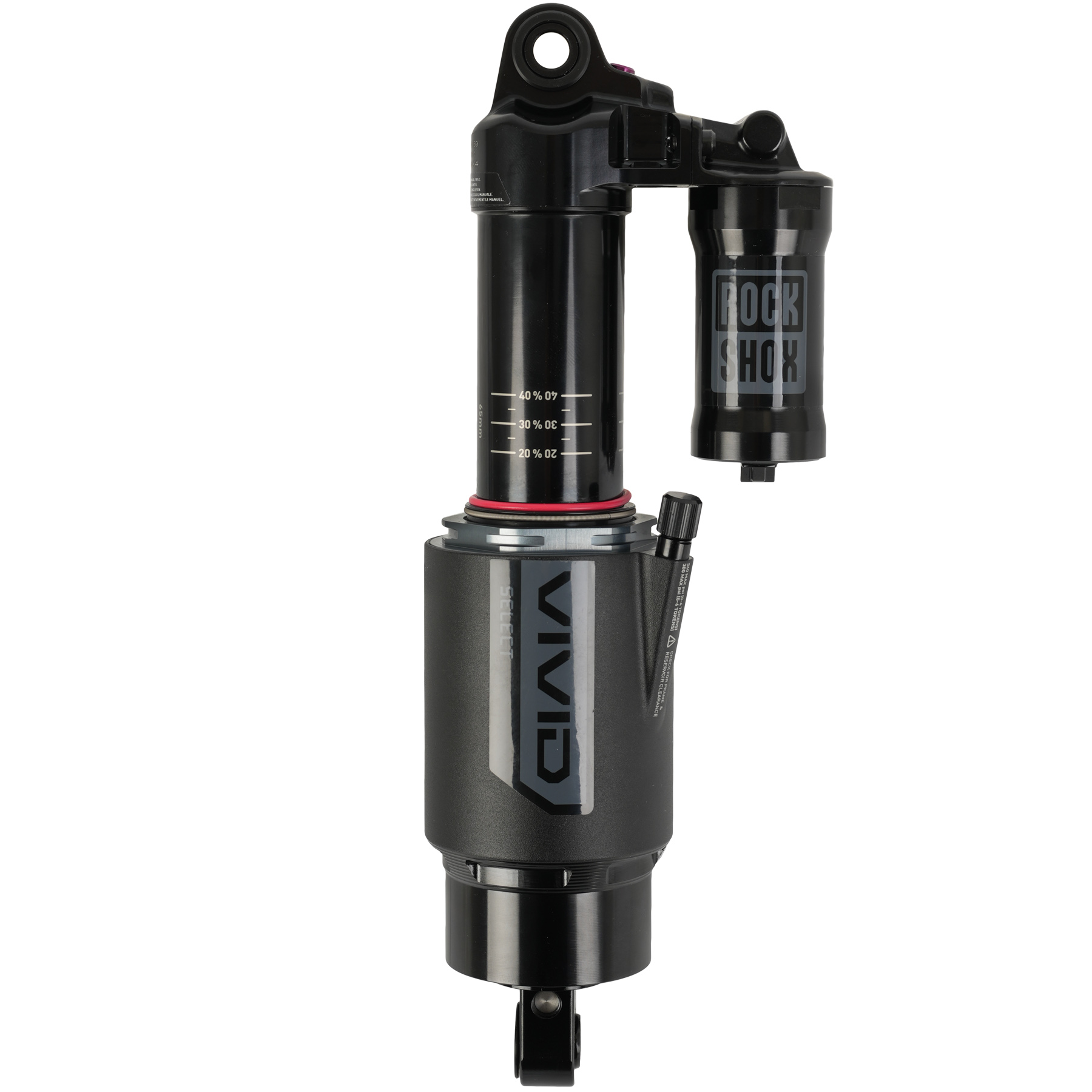 Photo produit de RockShox Amortisseur - Vivid Select - DebonAir | TouchDown RT - 230x65mm - Offre Spéciale