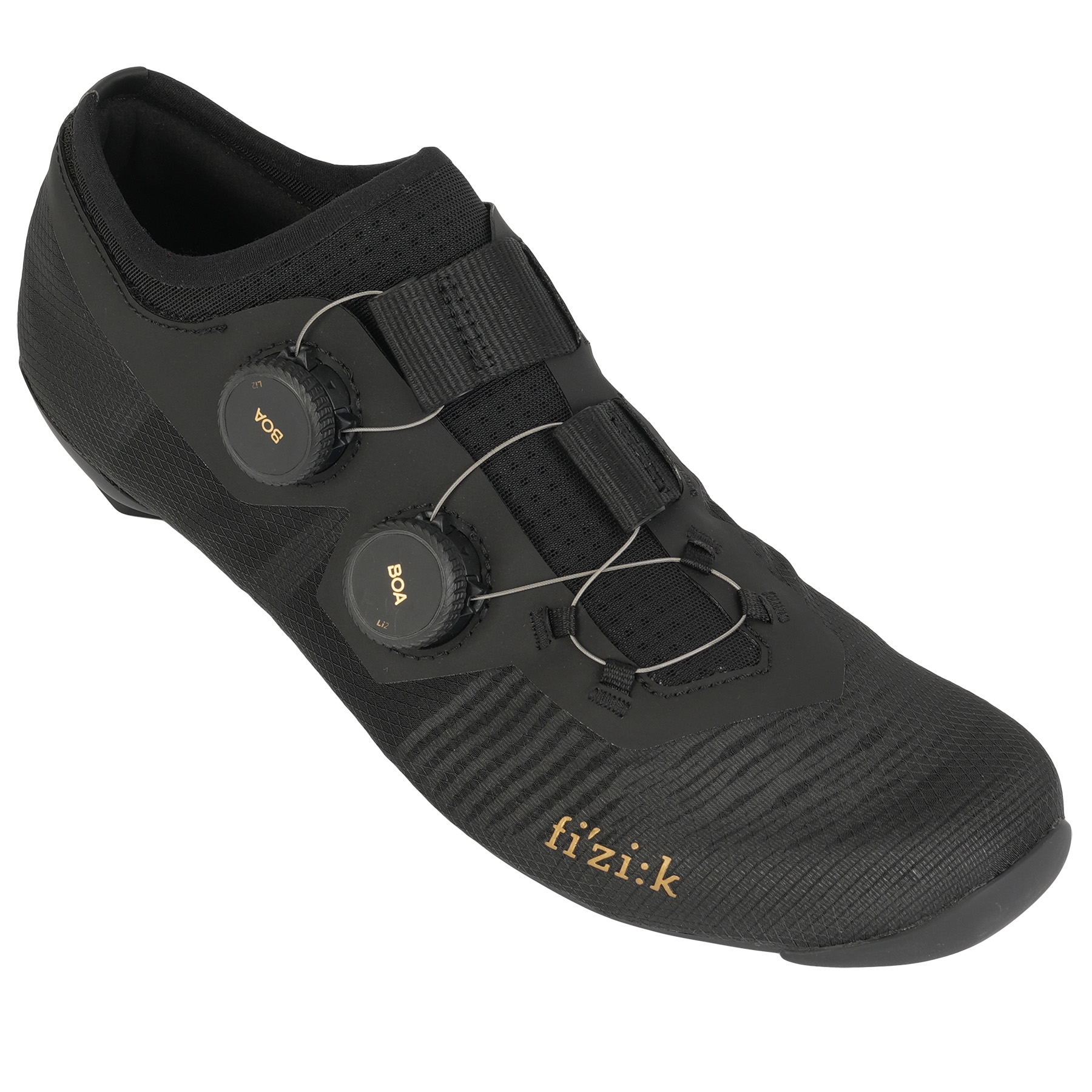Fizik Vento Vega Carbon Road Shoes - coal black/black | BIKE24