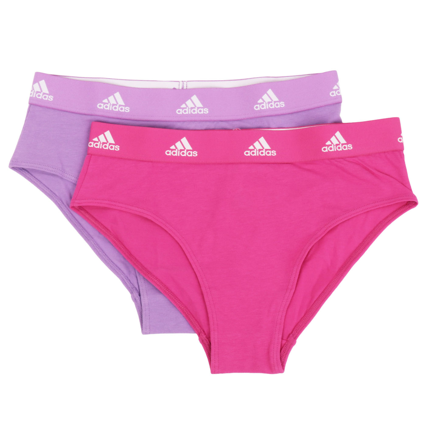 adidas Sports Underwear Cotton Logo Bikini Bottom Women - 2 Pack -  946-assorted