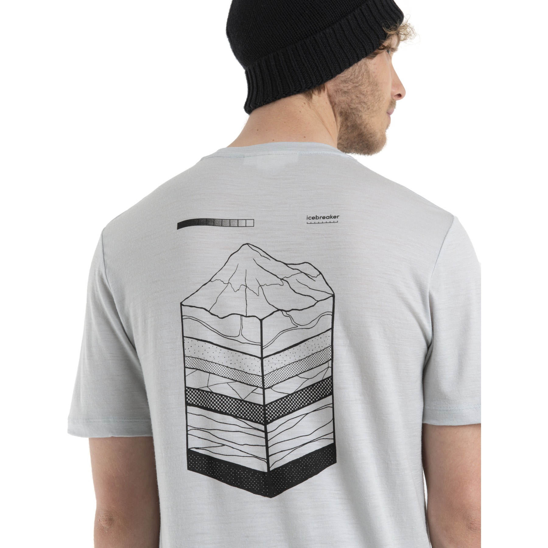Icebreaker Merino Anatomica Short Sleeve Crewe T-Shirt Men - Snow