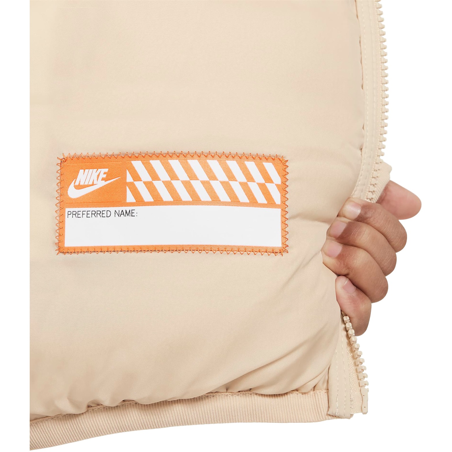 nike sportswear synthetic fill white