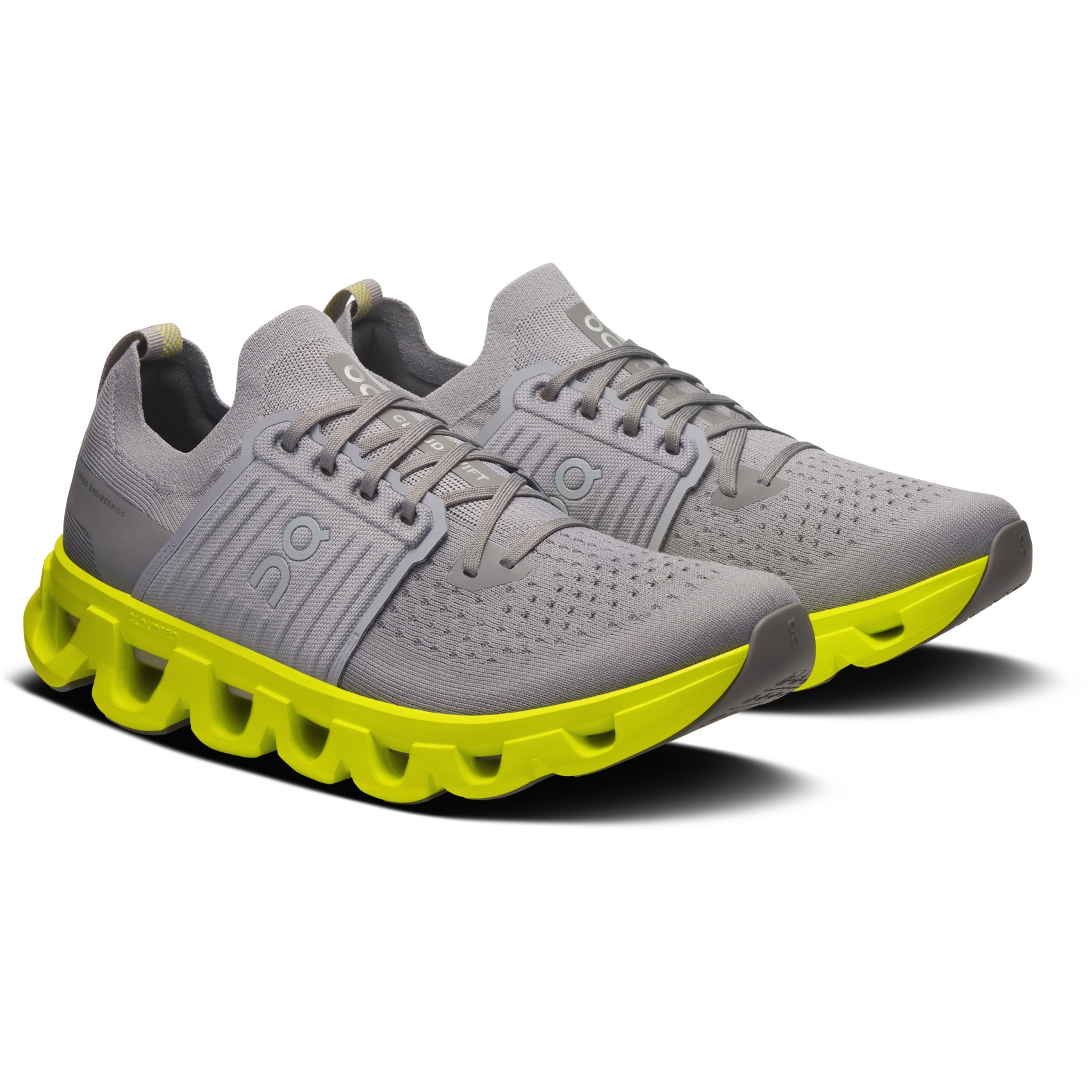Produktbild von On Cloudswift 4 Laufschuhe Herren - Alloy | Lime
