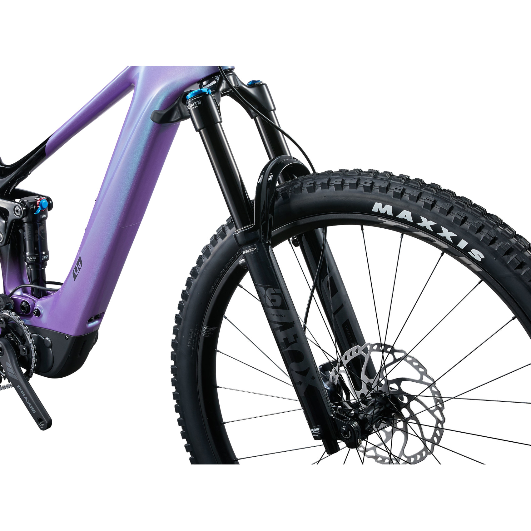 Jeu De Freins à Disque Hydrauliques SwishTi Akantor Violet Pour VTT / E-Bike - Compatible Shimano