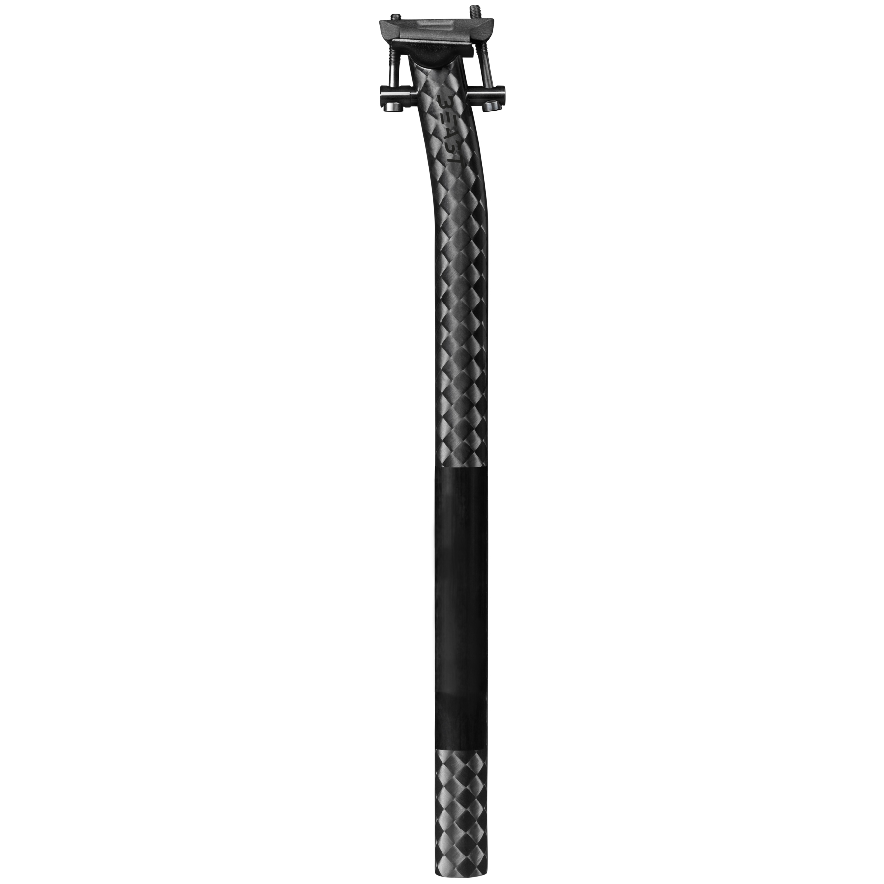 Picture of Beast Components Seatpost - Carbon | Offset | IR - 27.2mm | SQUARE black