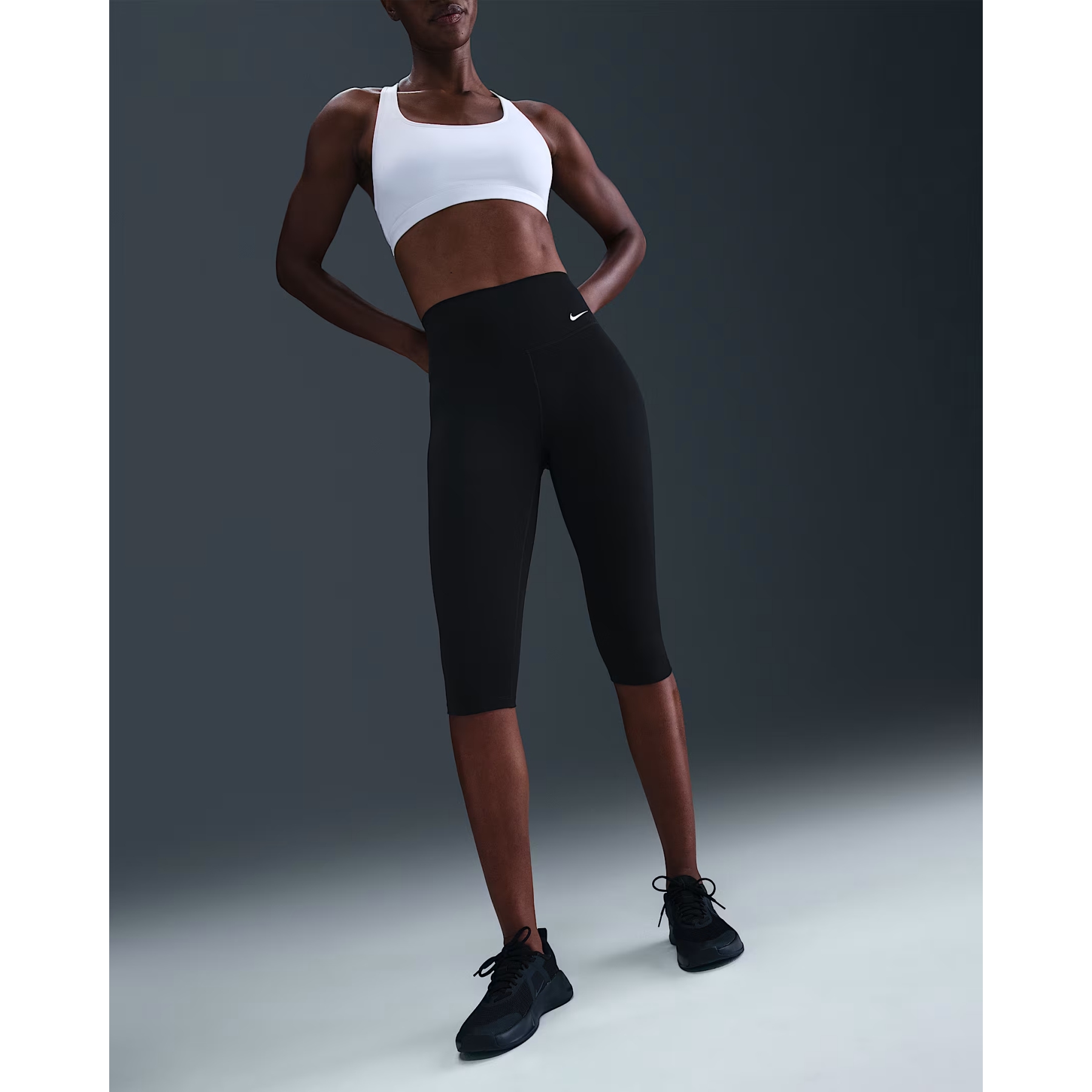 nike one crop workout capris