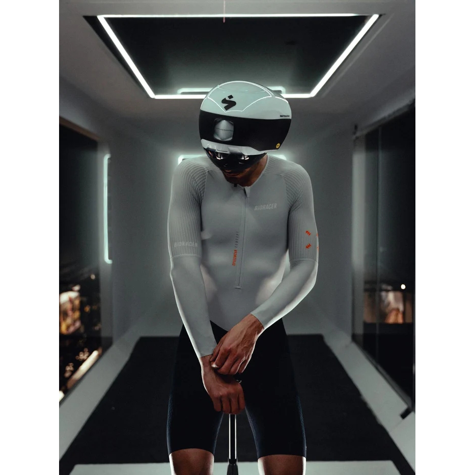 Bioracer Speedwear Time Trial Racesuit Men - cool grey | BIKE24