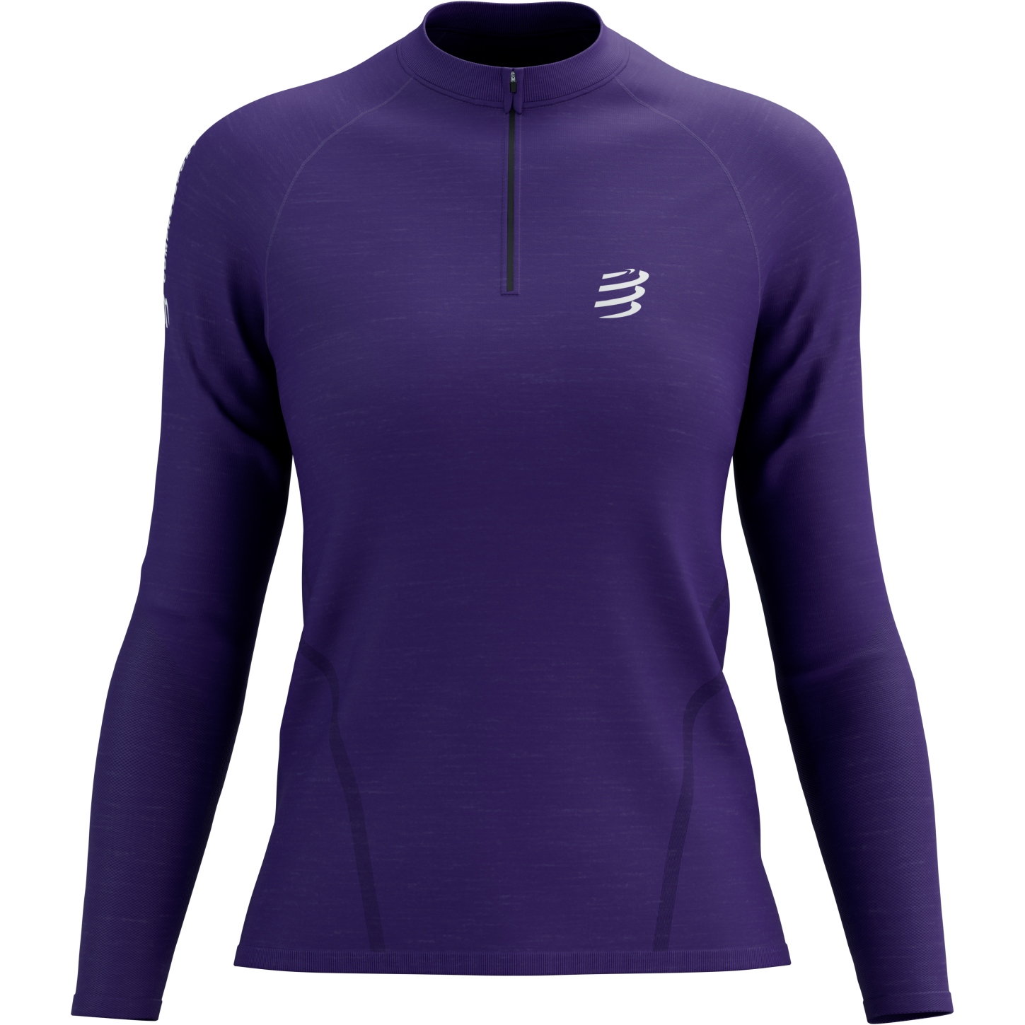 Compressport Trail Half-Zip Longsleeve Shirt Women - purple