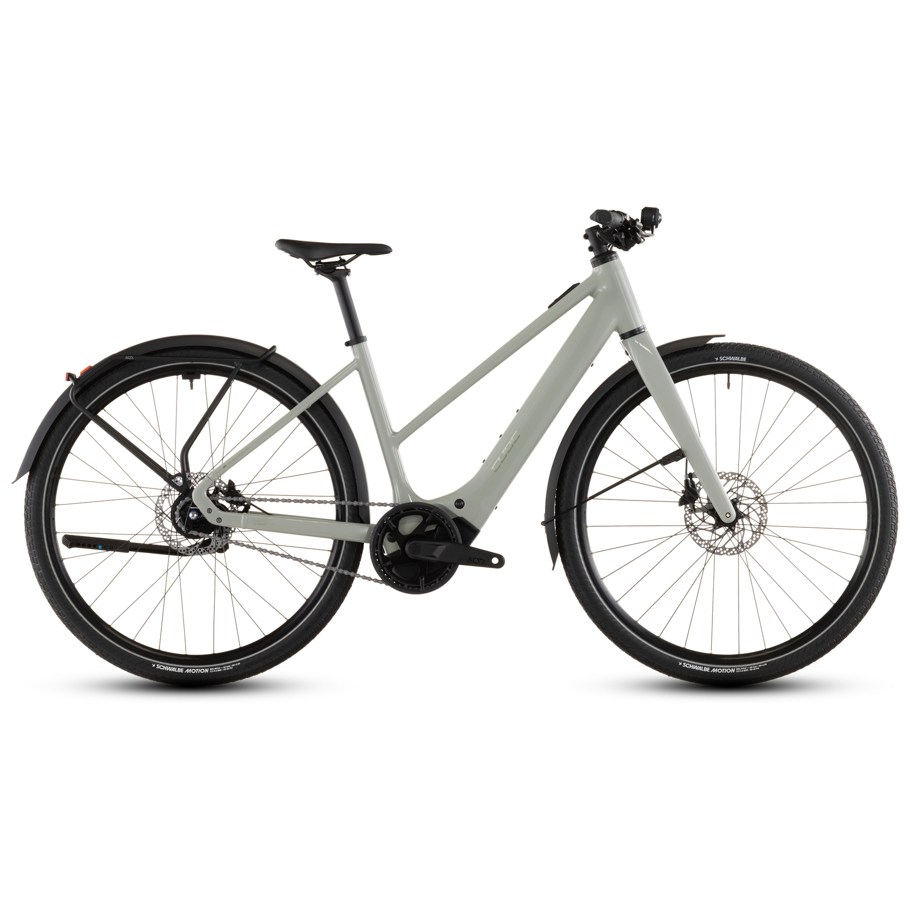 CUBE EDITOR HYBRID SLX FE 400X - Трапеция - Электрический городской велосипед - 2026 - тростниковый цвет / хром