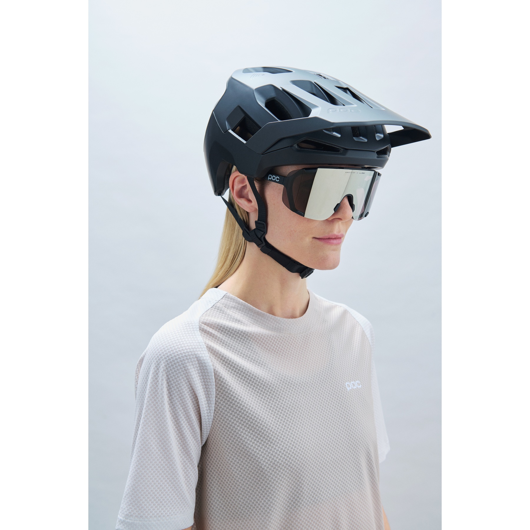 POC Devour Glasses - Uranium Black - Clarity Road/Sunny Silver