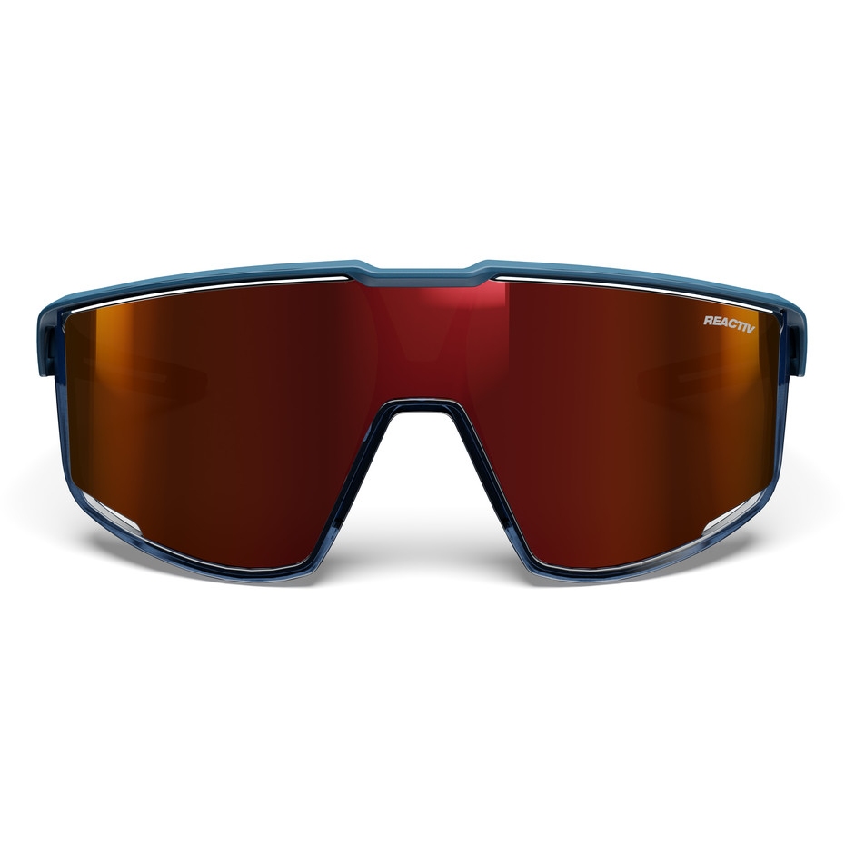 Julbo Fury Sunglasses - Blue/Translucent Blue - Reactiv 0-3 High