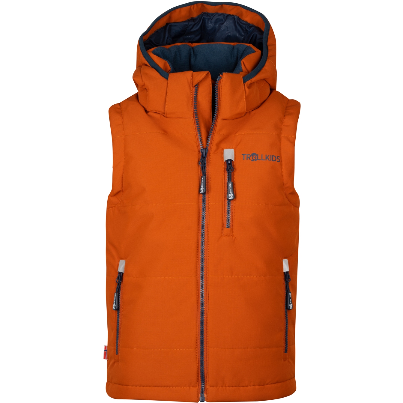 Productfoto van Trollkids Narvik XT Veste Kinderen - cinnamon/night sky