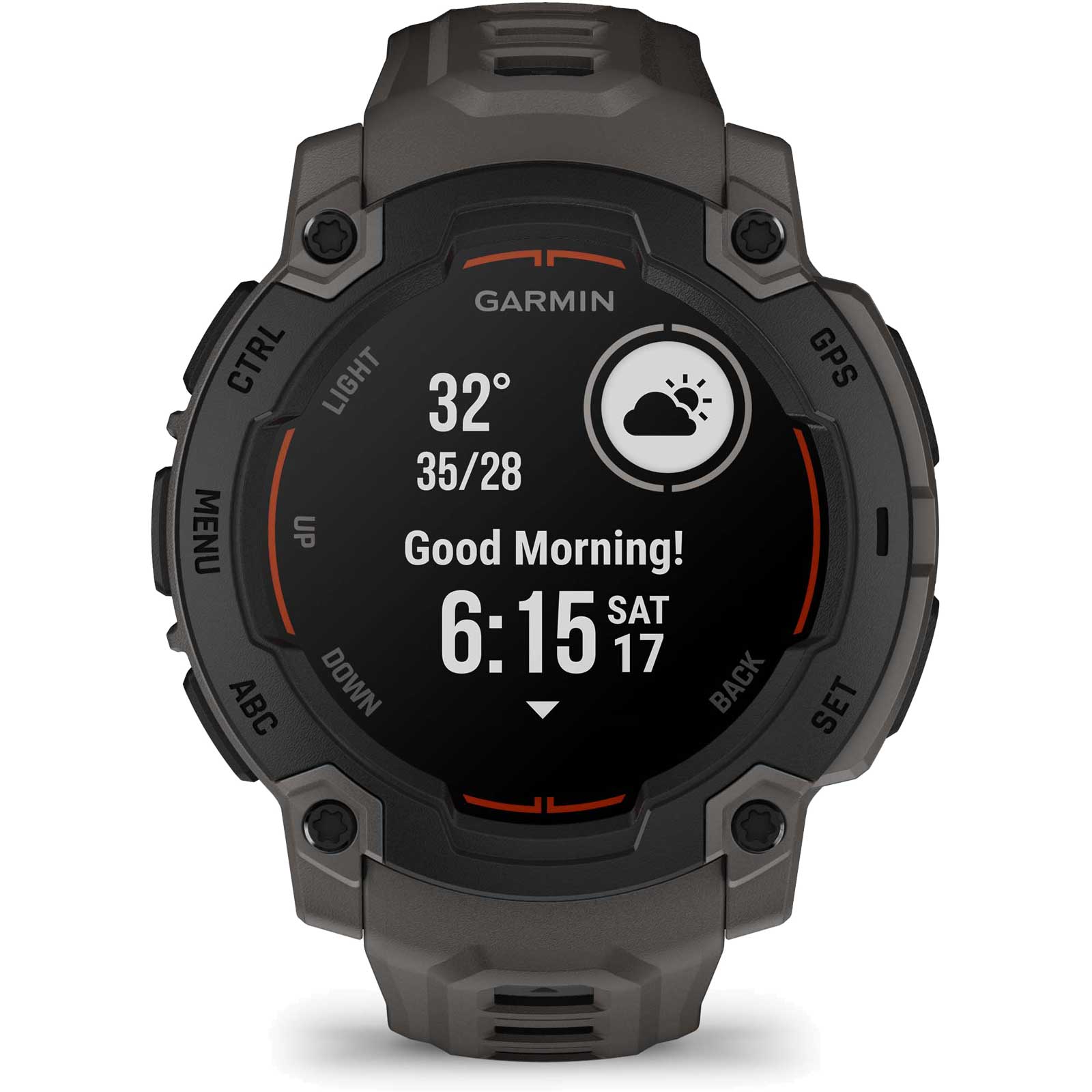 Garmin Instinct E GPS Smartwatch - 45mm - Black/Charcoal | BIKE24