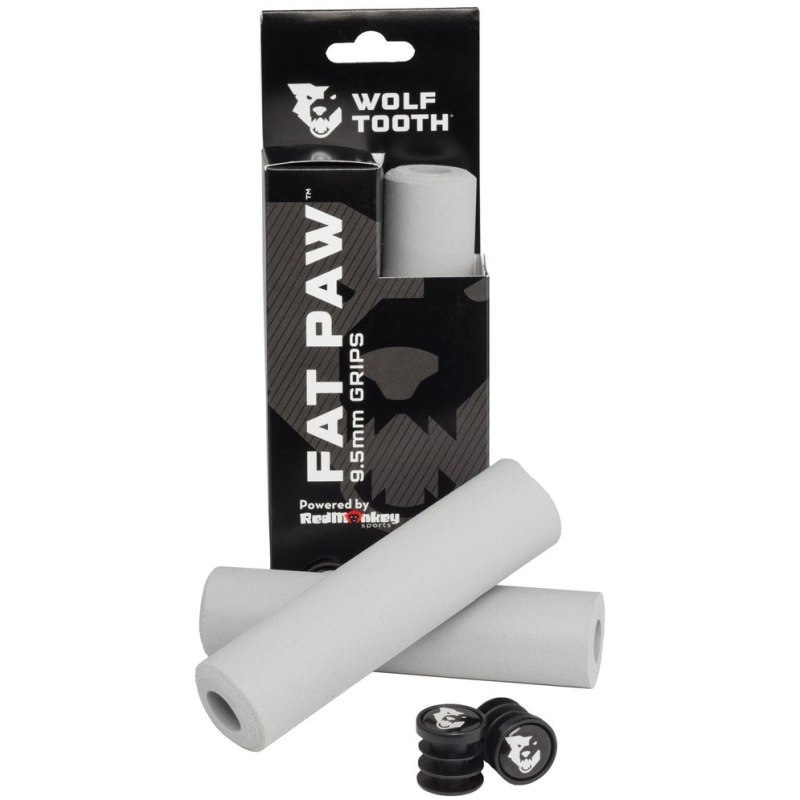 Picture of Wolf Tooth Fat Paw silicone Grips - grey