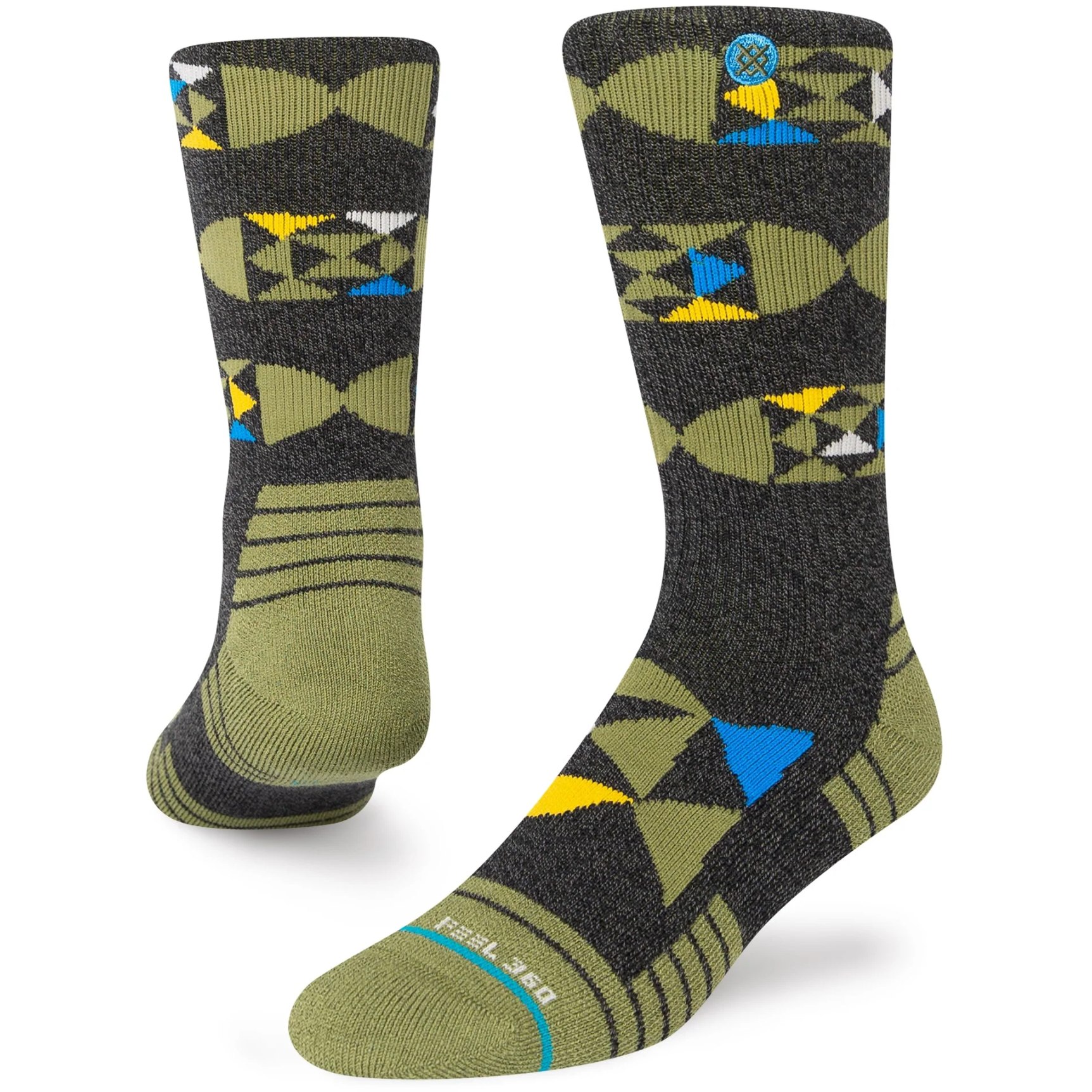 Picture of Stance Geodes Crew Socks - black