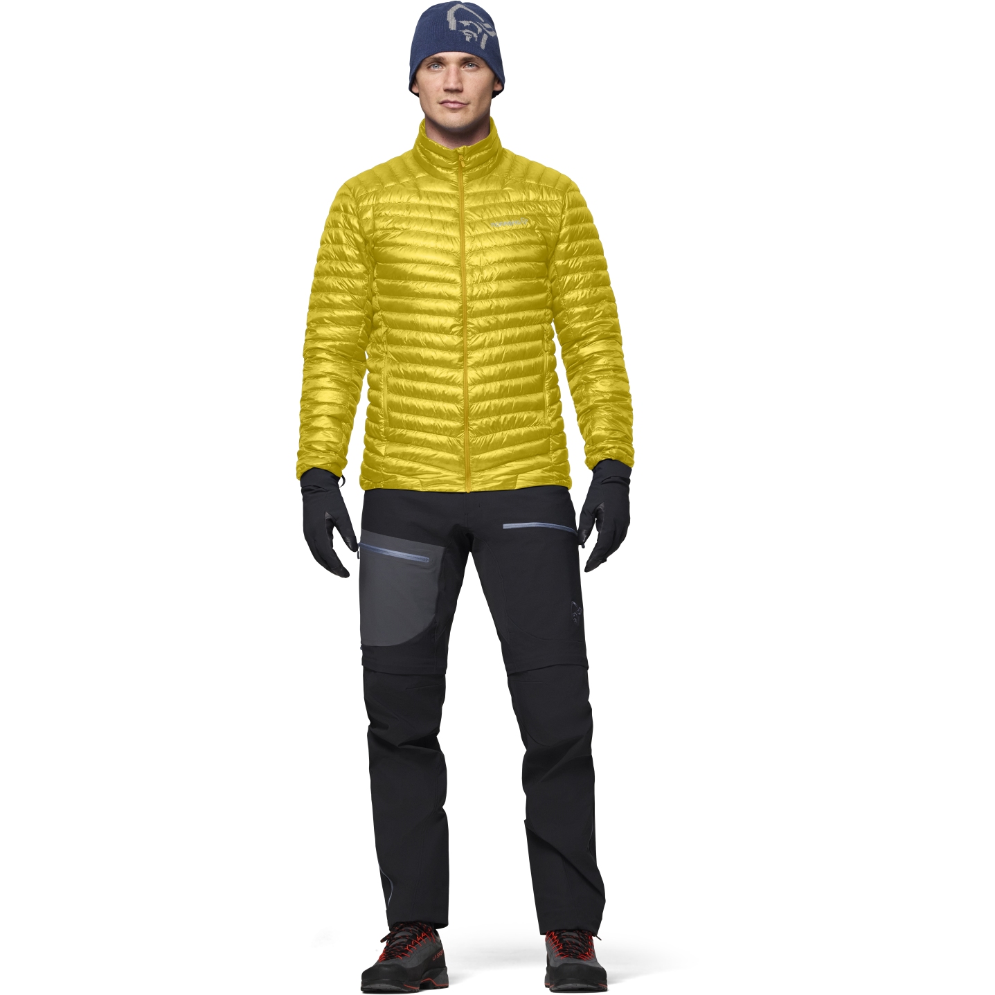 Norrona trollveggen down800 Super Light Jacket Men - Antique Moss