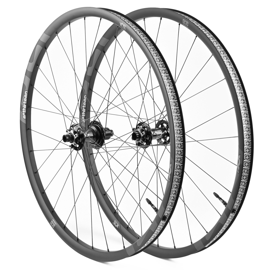 Picture of e*thirteen XCX MTN Race Carbon 29 Inch Wheelset - 6-Hole - 24mm - FW: 15x110mm Boost | RW: 12x148mm Boost - SRAM XD