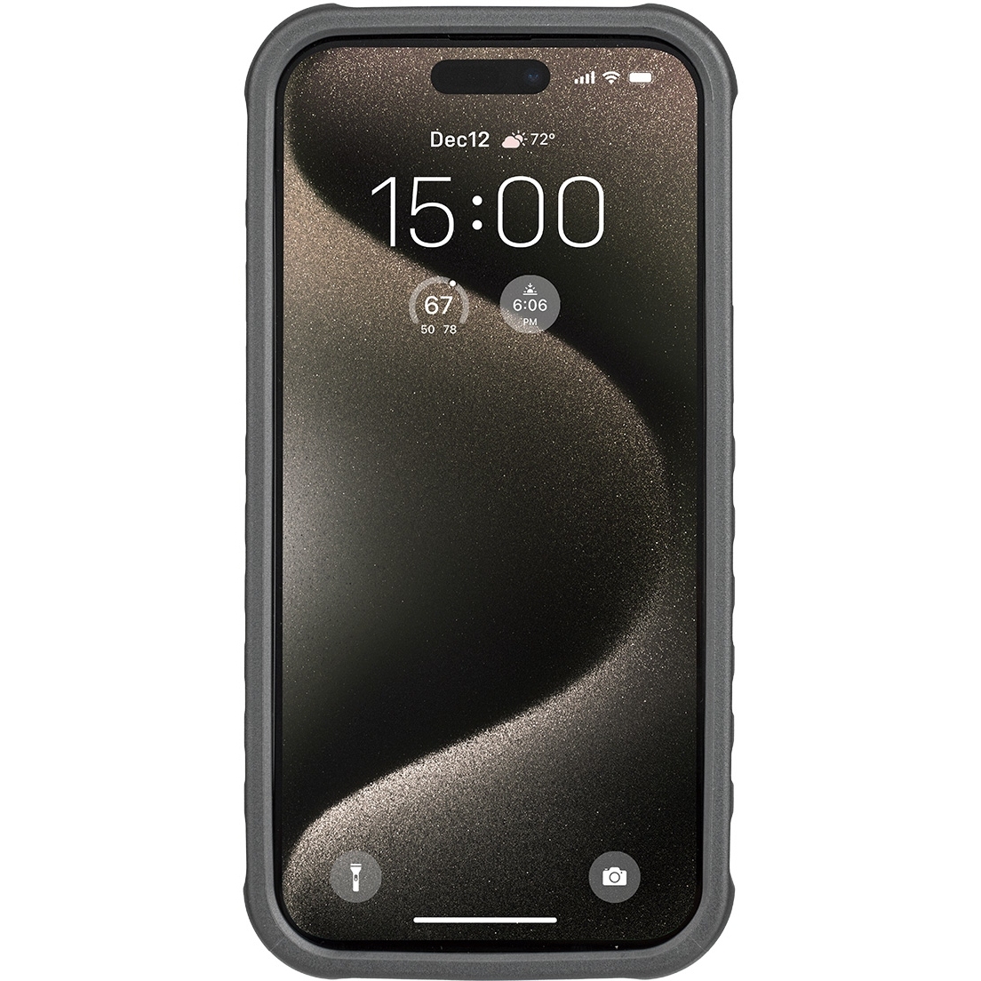 Produktbild von Topeak RideCase für Apple iPhone 15 Pro Max Smartphone-Hülle - schwarz/grau