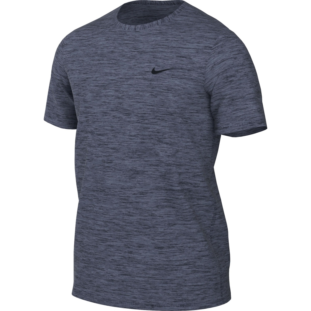 Productfoto van Nike Dri-FIT UV Hyverse T-Shirt Fitness Heren - obsidian/heather/black DV9839-451
