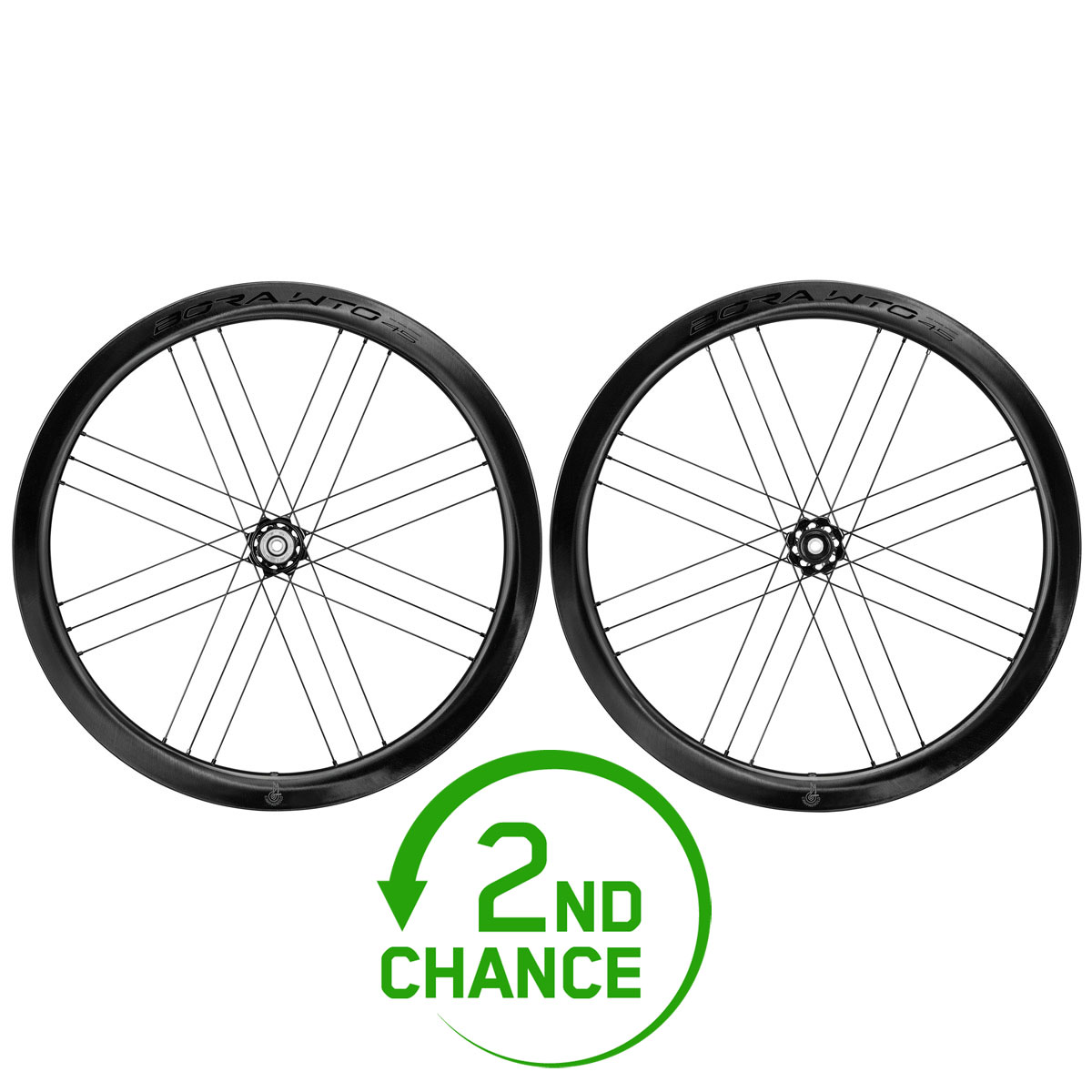 Produktbild von Campagnolo Bora WTO 45 C23 DB Laufradsatz - 28&quot; | Carbon | 2-Way Fit | AFS - 12x100mm | 12x142mm - HG - B-Ware - SC002