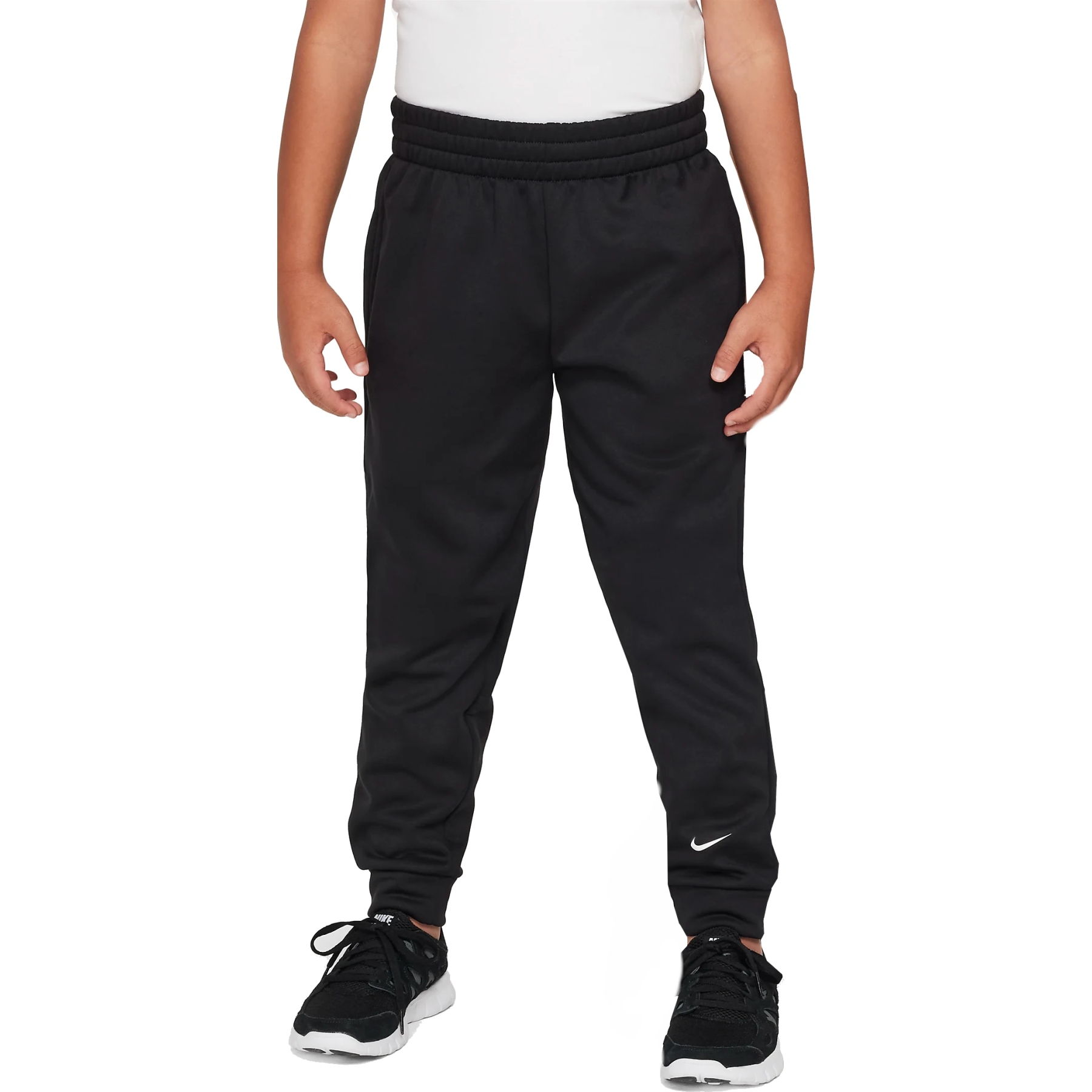 Nike Therma-FIT Multi Training Jogger Kid - black/white FD3879-010 | BIKE24