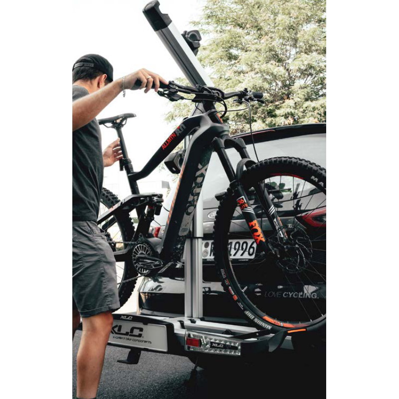 XLC Almada Work-E Rear Bike Carrier - for 2 e-bikes, foldable