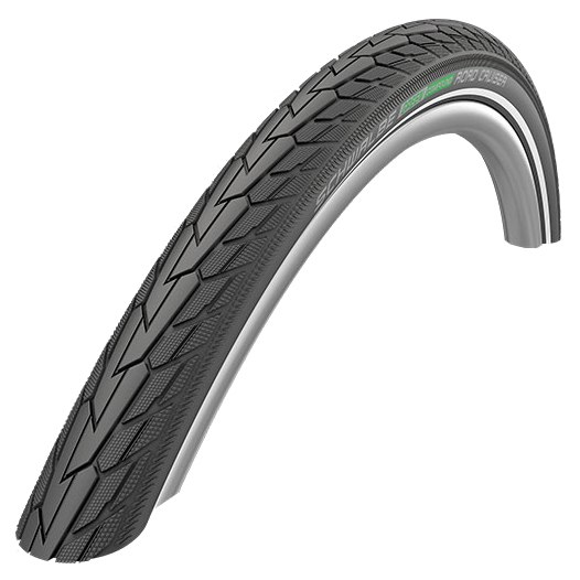 Image of Schwalbe Road Cruiser Active Wired Tire - 28x1.40 Inches - Black-Reflex