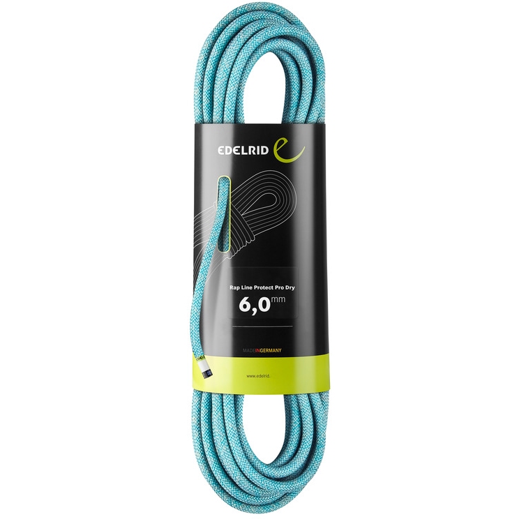 Picture of Edelrid Rap Line Protect Pro Dry 6mm Reep Cord - 40m - icemint