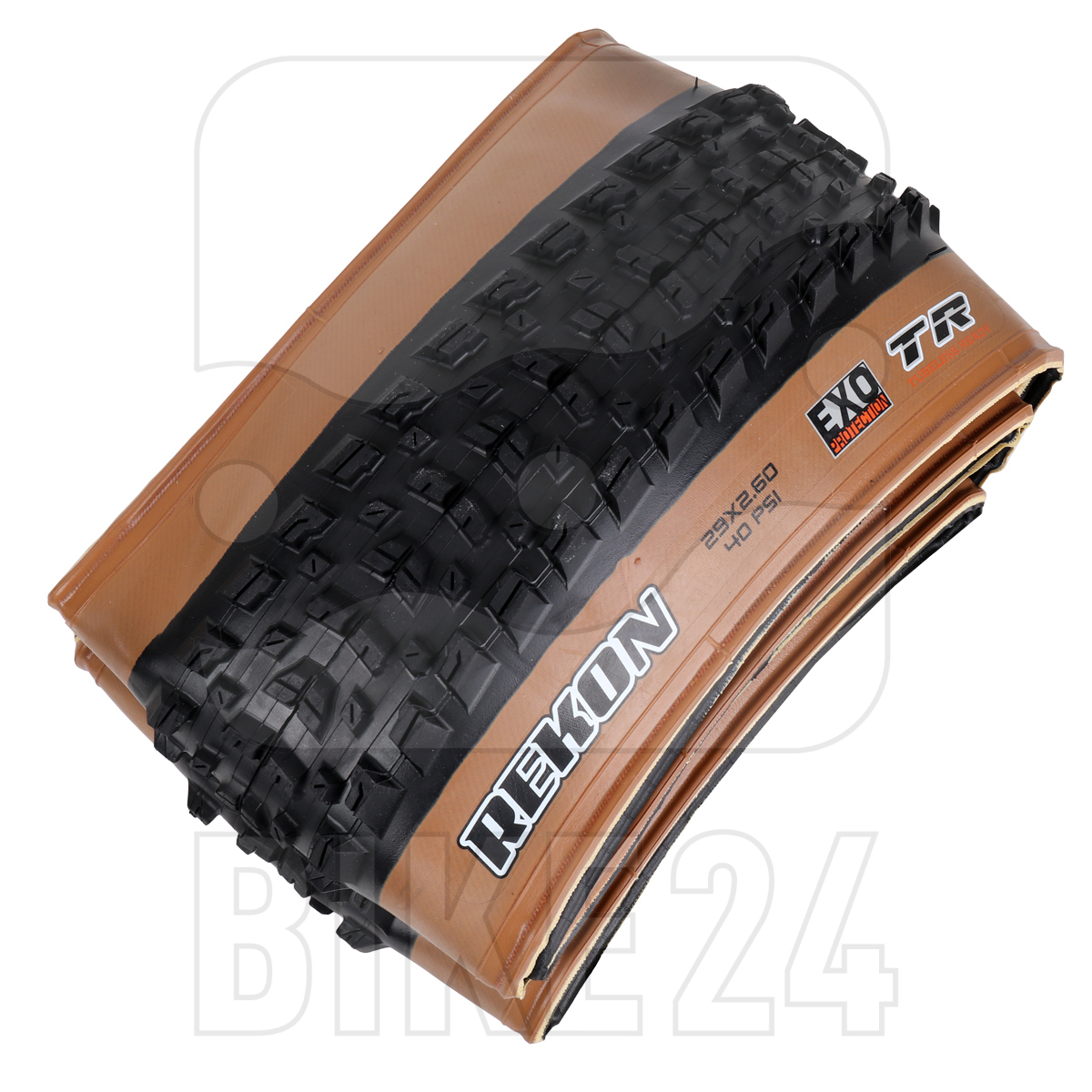 Image of Maxxis Rekon MTB Folding Tire TR EXO WT Dual - 29x2.40 inches - Tanwall