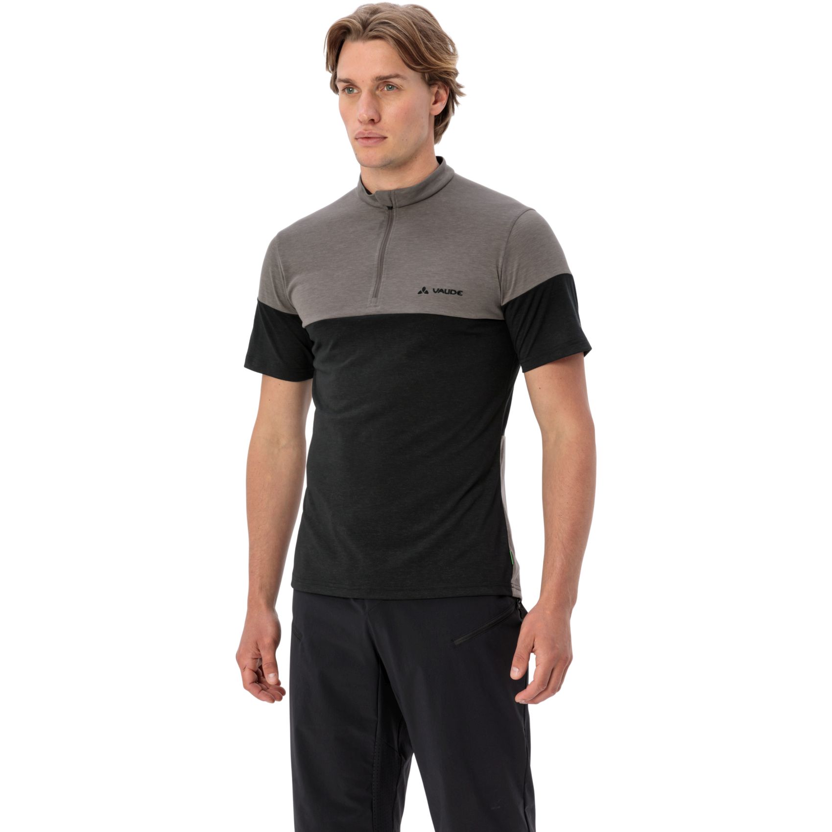 Produktbild von Vaude Altissimo II Kurzarmshirt Herren - black/coconut