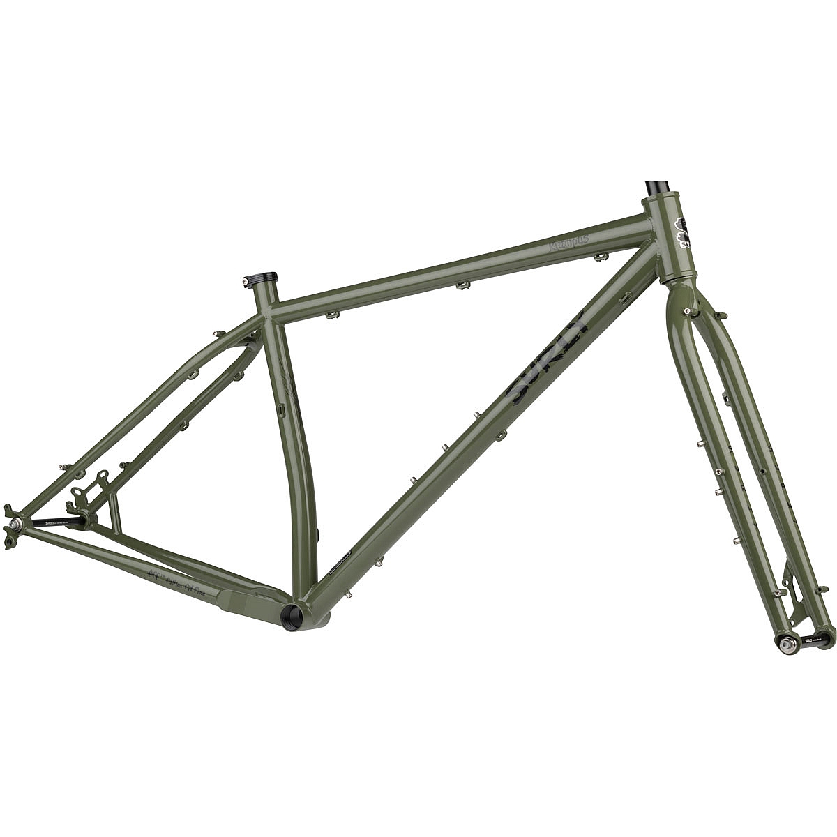 Foto de Surly KRAMPUS - 29&quot;+ Kit de Cuadro de Bicicleta de Montaña - 2023 - british racing green