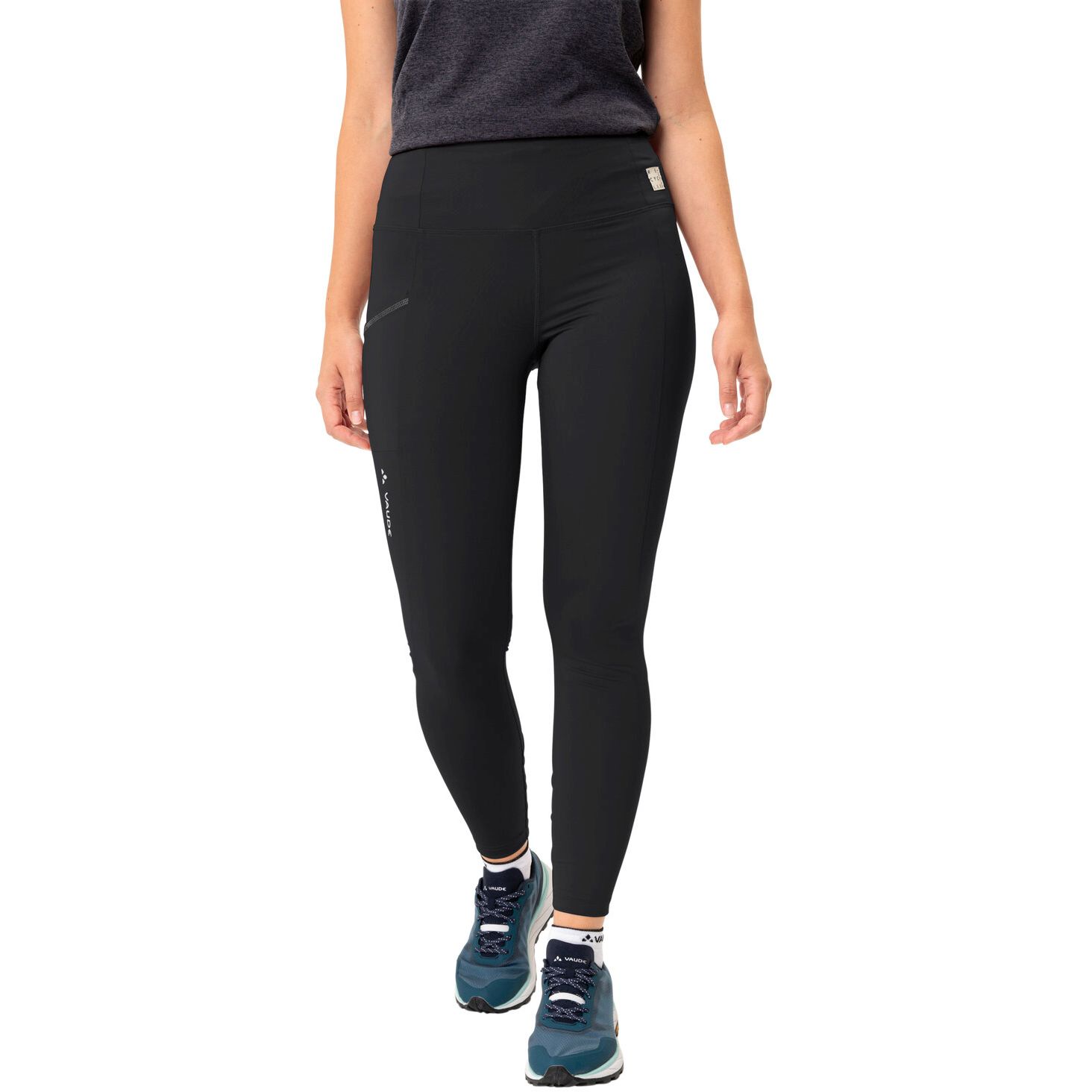 Productfoto van Vaude Essential Tights Dames - zwart