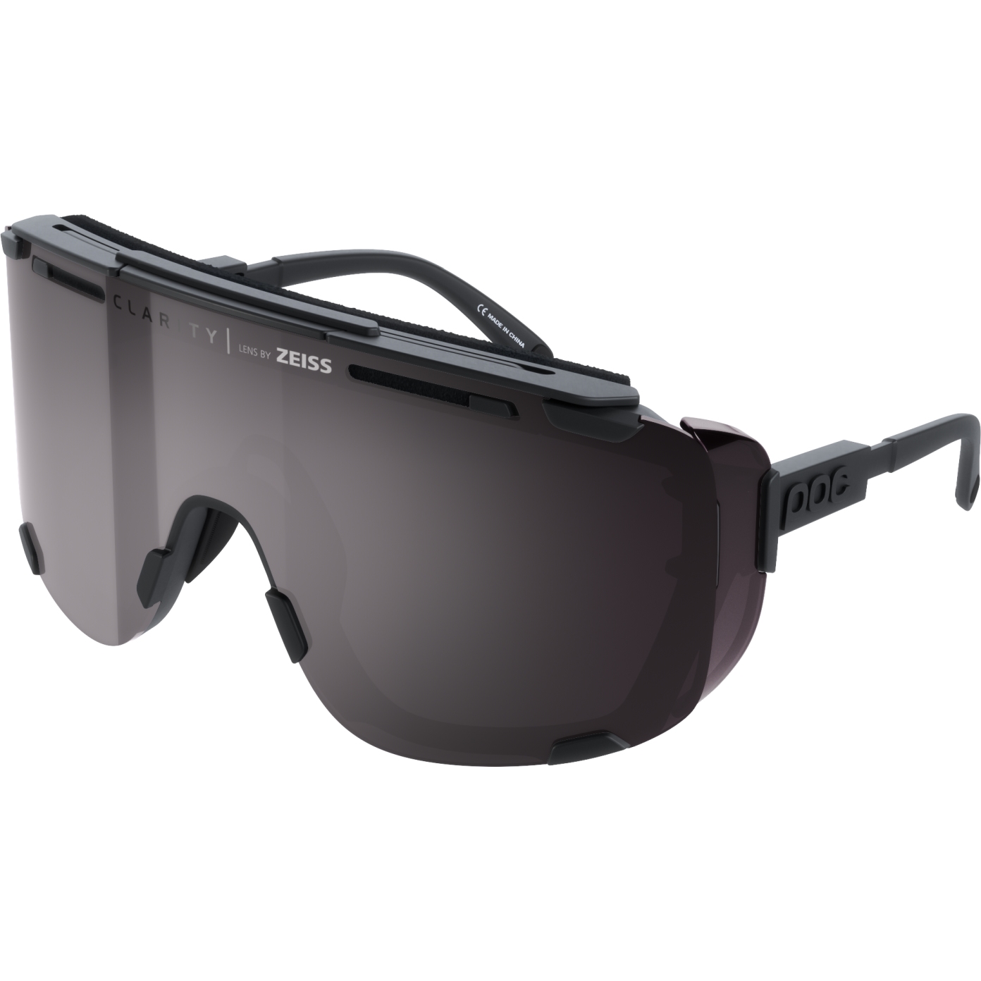 Produktbild von POC Devour Glacial Brille - Uranium Black / Clarity Universal/Sunny Grey + Clear