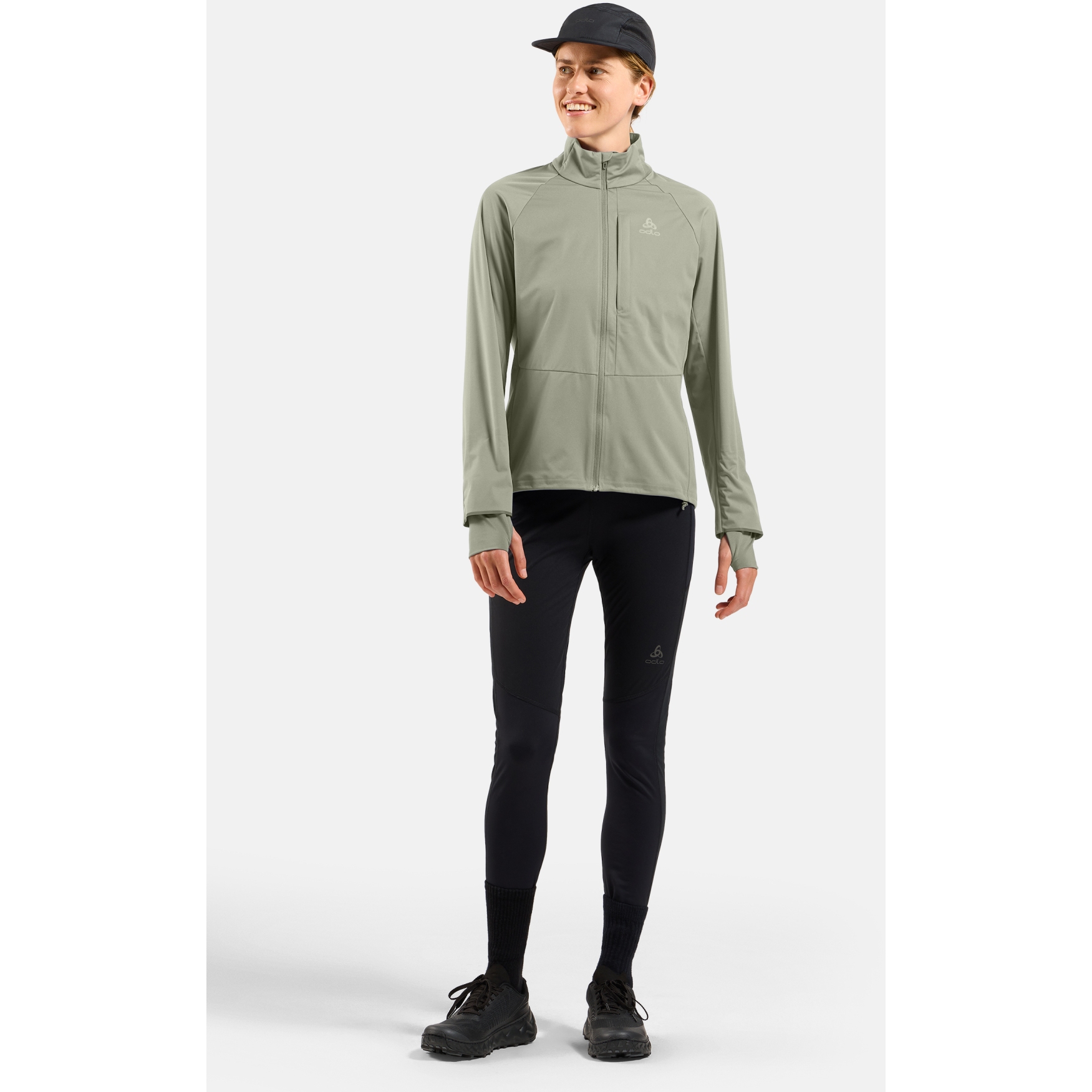 Odlo Zeroweight Pro Warm Running Jacket 2.0 Women - shadow | BIKE24