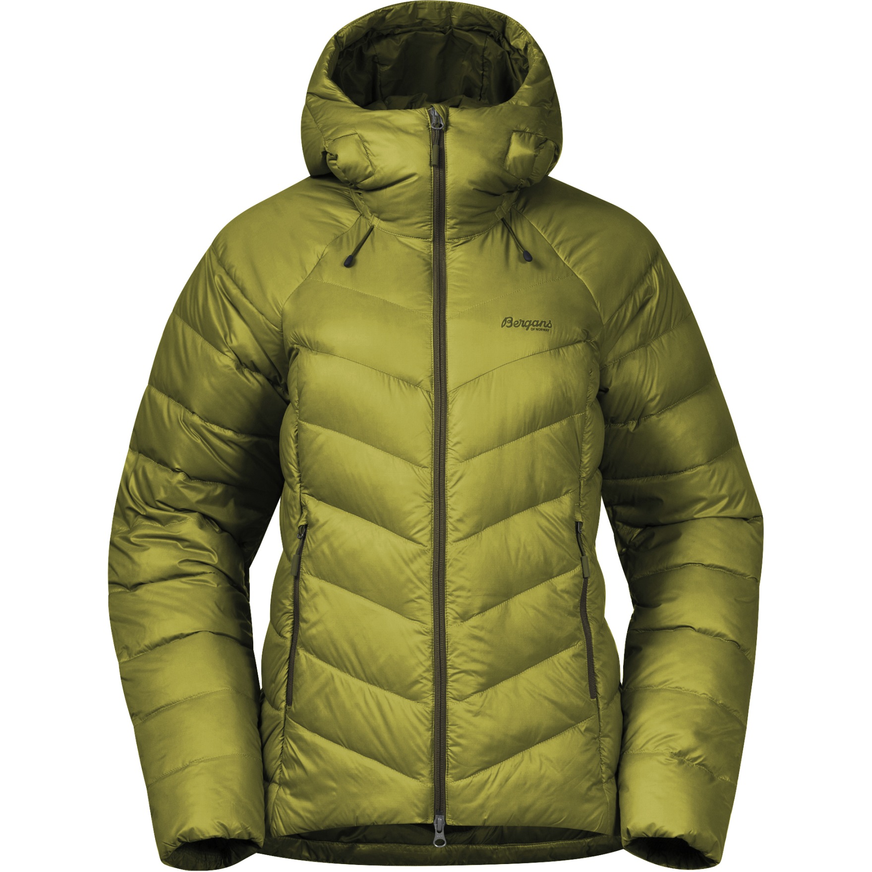 Picture of Bergans Cecilie V3 Women&#039;s Down Jacket - trail green/dark olive green
