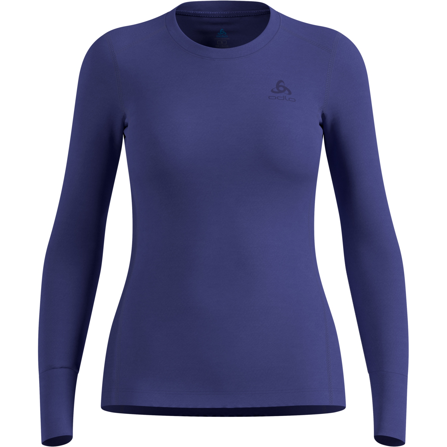 Kuva tuotteesta Odlo Natural Merino 200 Crew Neck Long-Sleeve Base Layer Top Women - skipper blue
