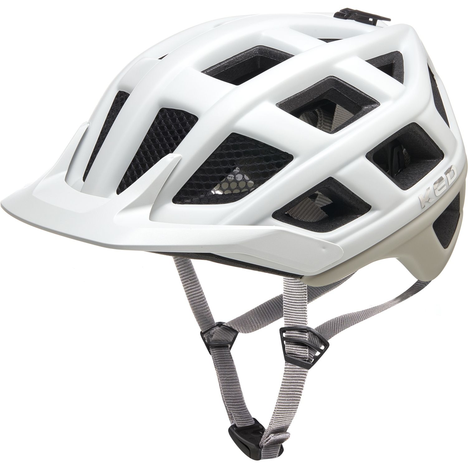 Picture of KED Crom Helmet - light grey ash grey matt