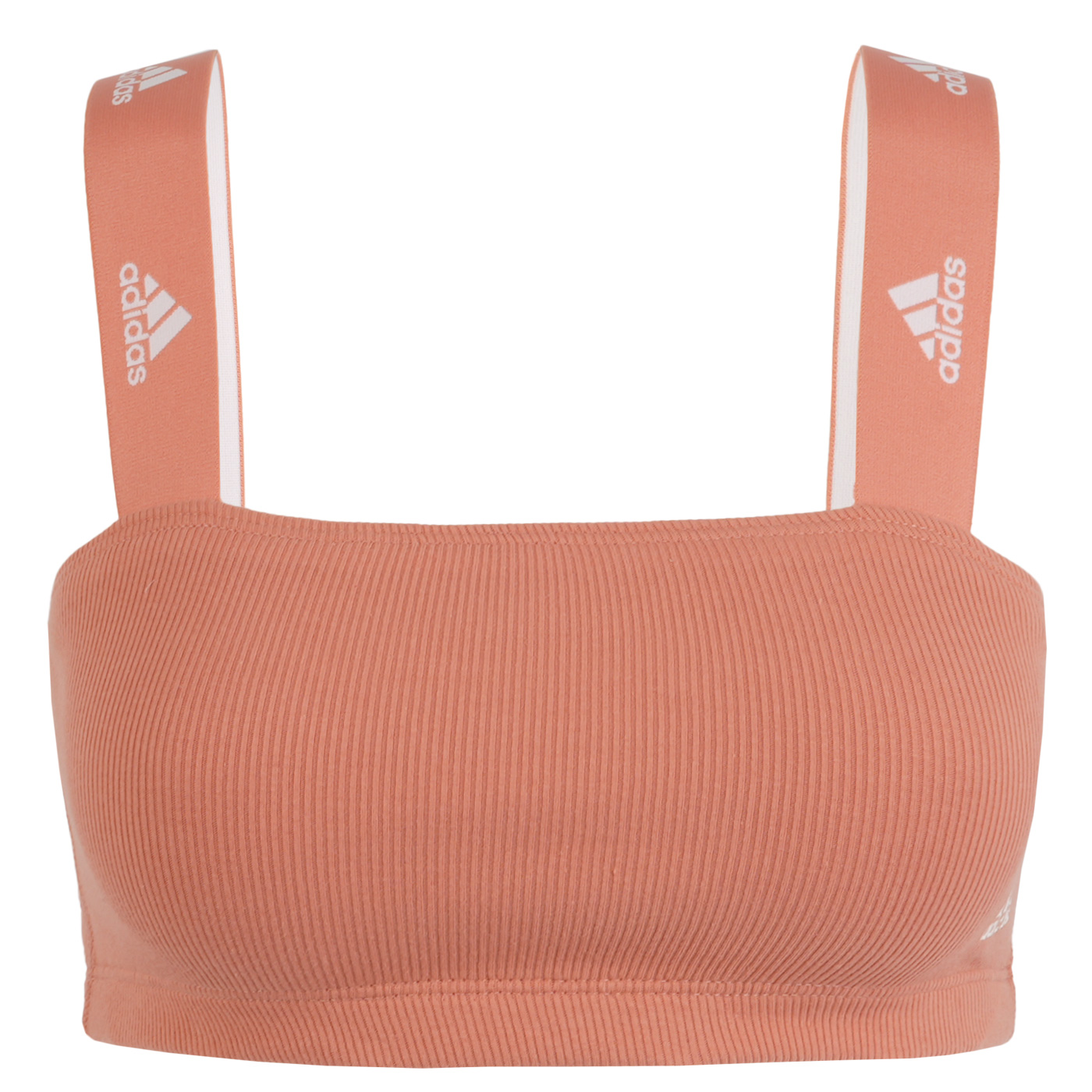 Immagine di adidas Sports Underwear Reggiseno Sportivo Donna - Rib 2x2 Cotton - 523 - wonder clay