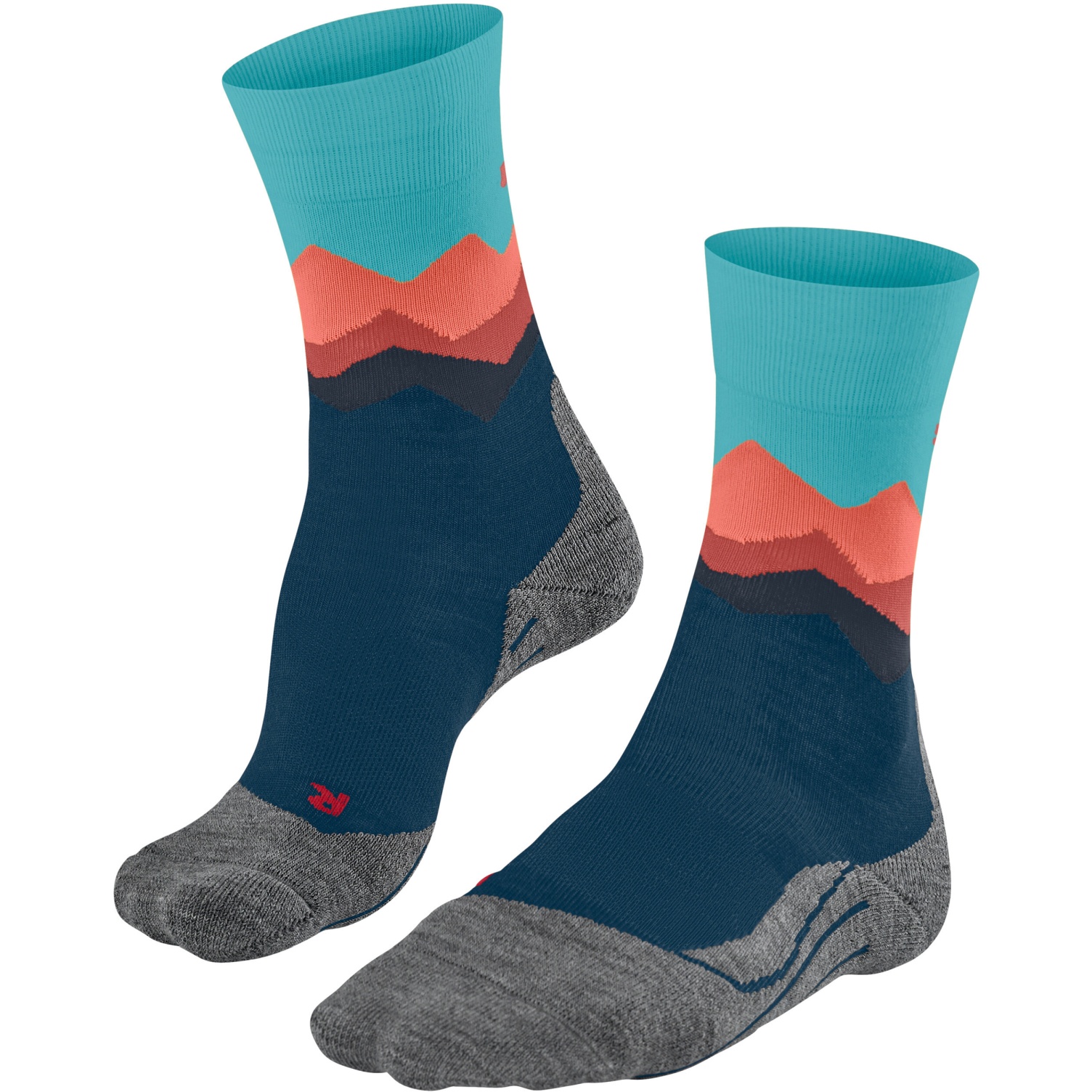 Produktbild von Falke TK2 Explore Crest Trekkingsocken Damen - turquoise 6206