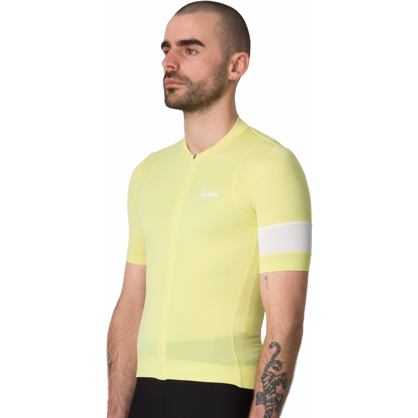 Rapha　メンズ CORE JERSEY　ダークグリーン/ホワイト(S) ラファ Rapha コアジャージ CORE JERSEY 半袖ジャージ Sサイズ