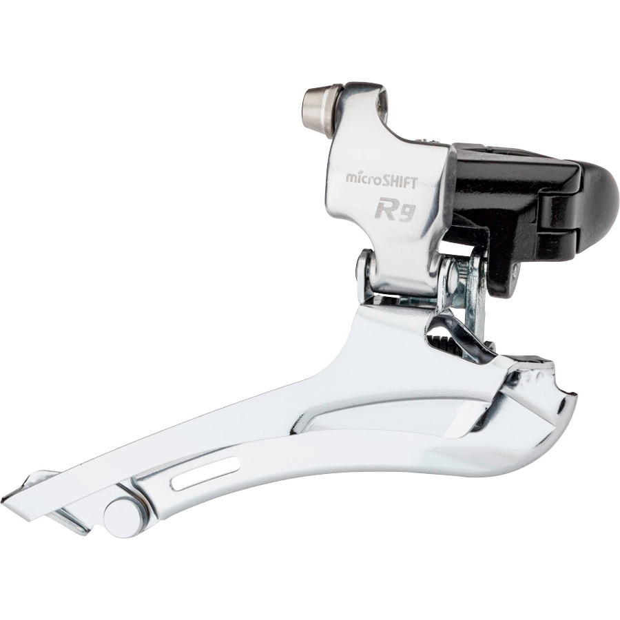 Image of microSHIFT R9 FD-R352-B Front Derailleur - 2x9-speed