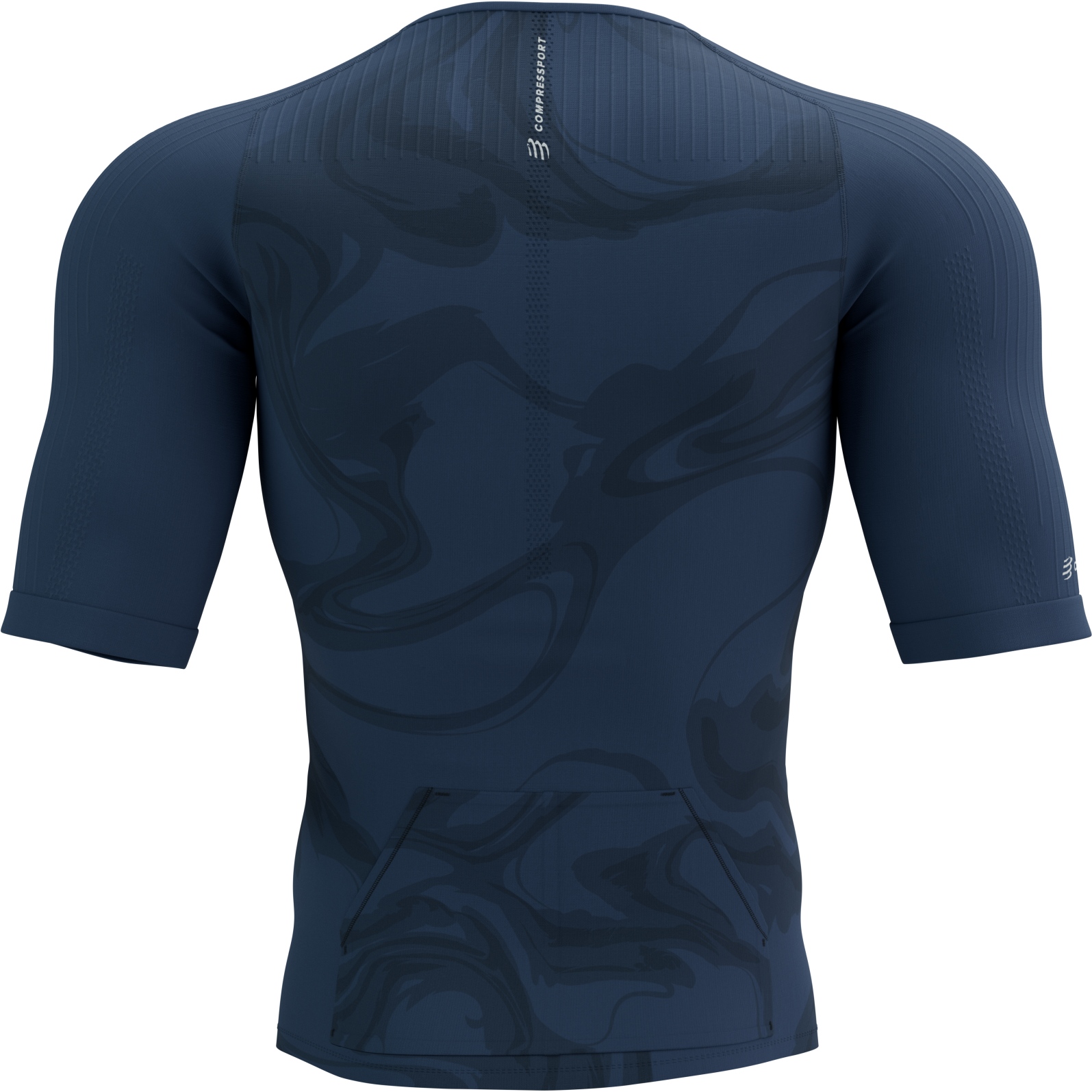 Compressport Tri Postural Aero Short Sleeve Top Men - indigo Compressport Tri Postural Aero Short Sleeve Top Men - indigo