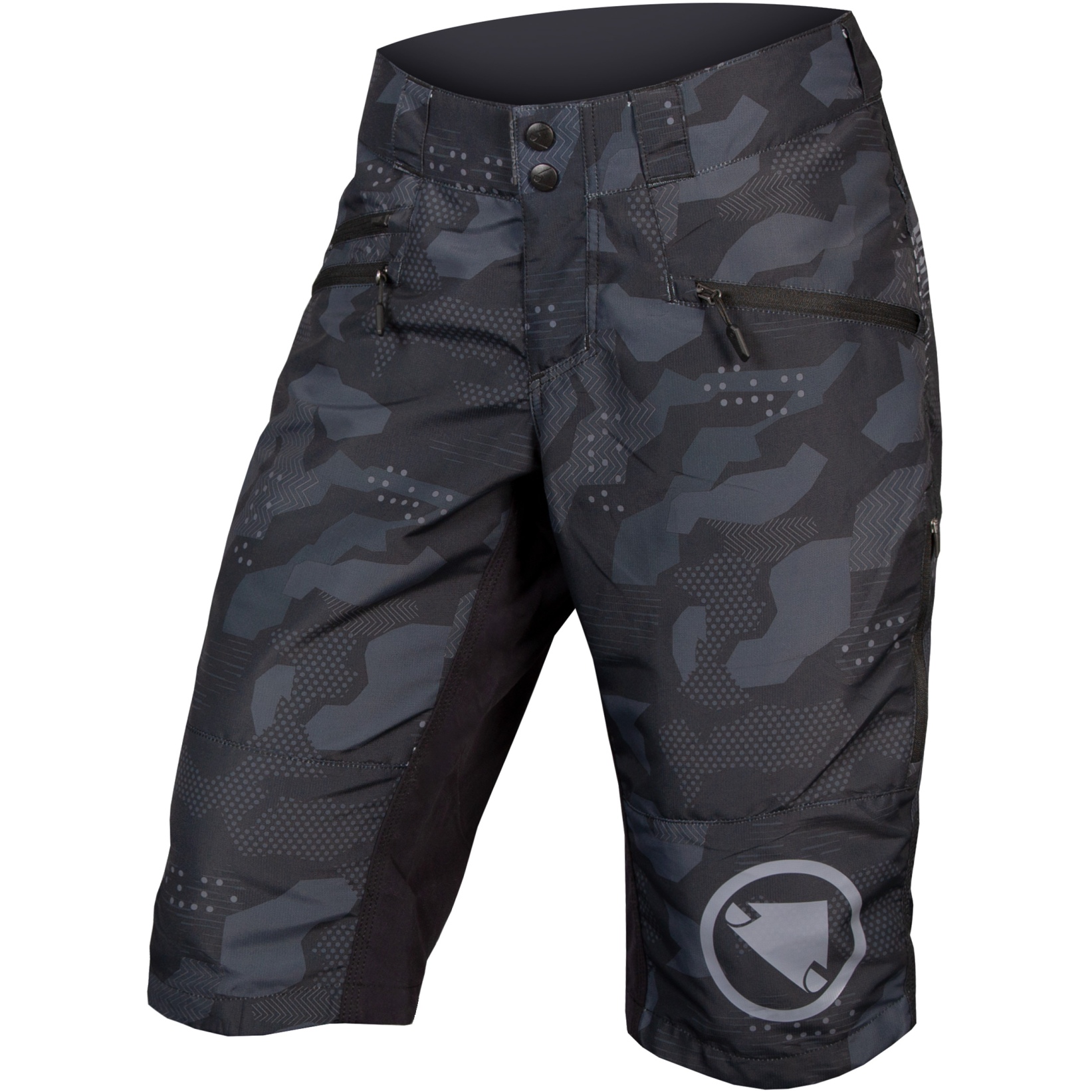 Produktbild von Endura SingleTrack II Shorts Damen - camouflage-dunkel