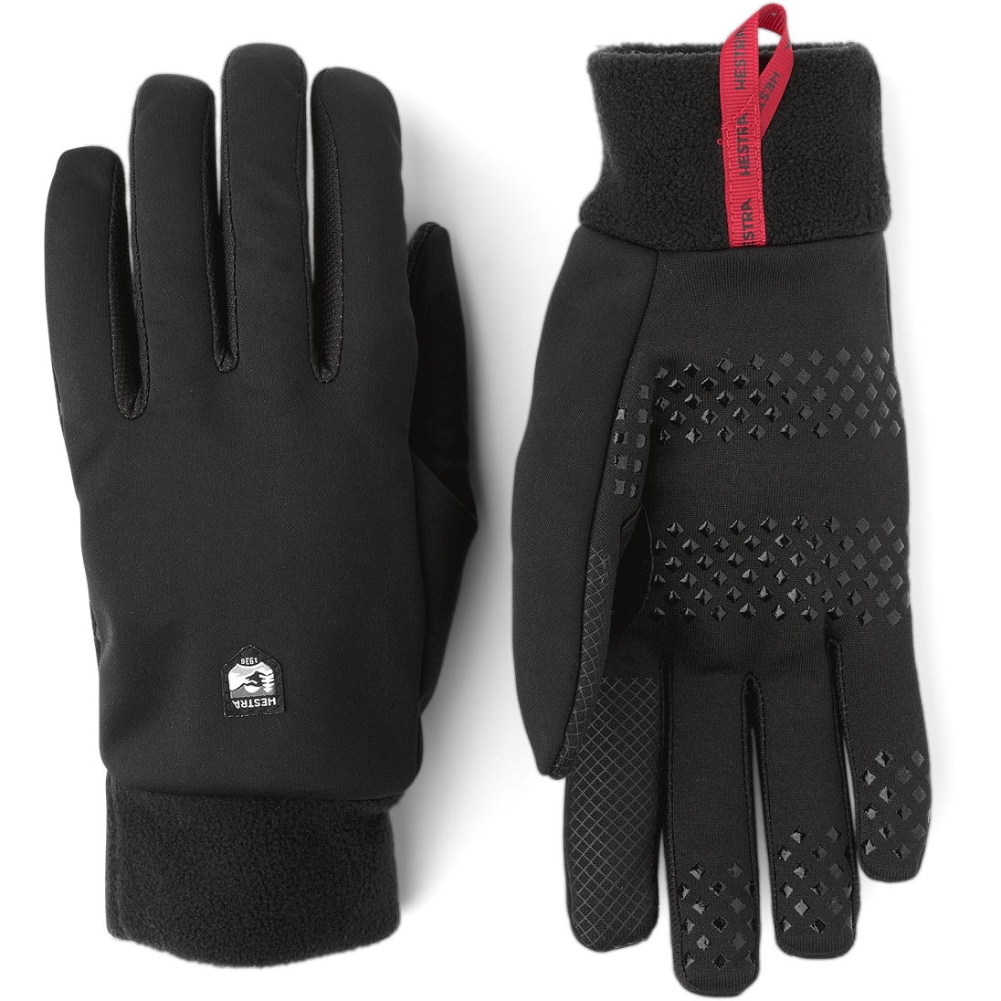 Picture of Hestra Windshield Liner - 5 Finger Running Gloves - black
