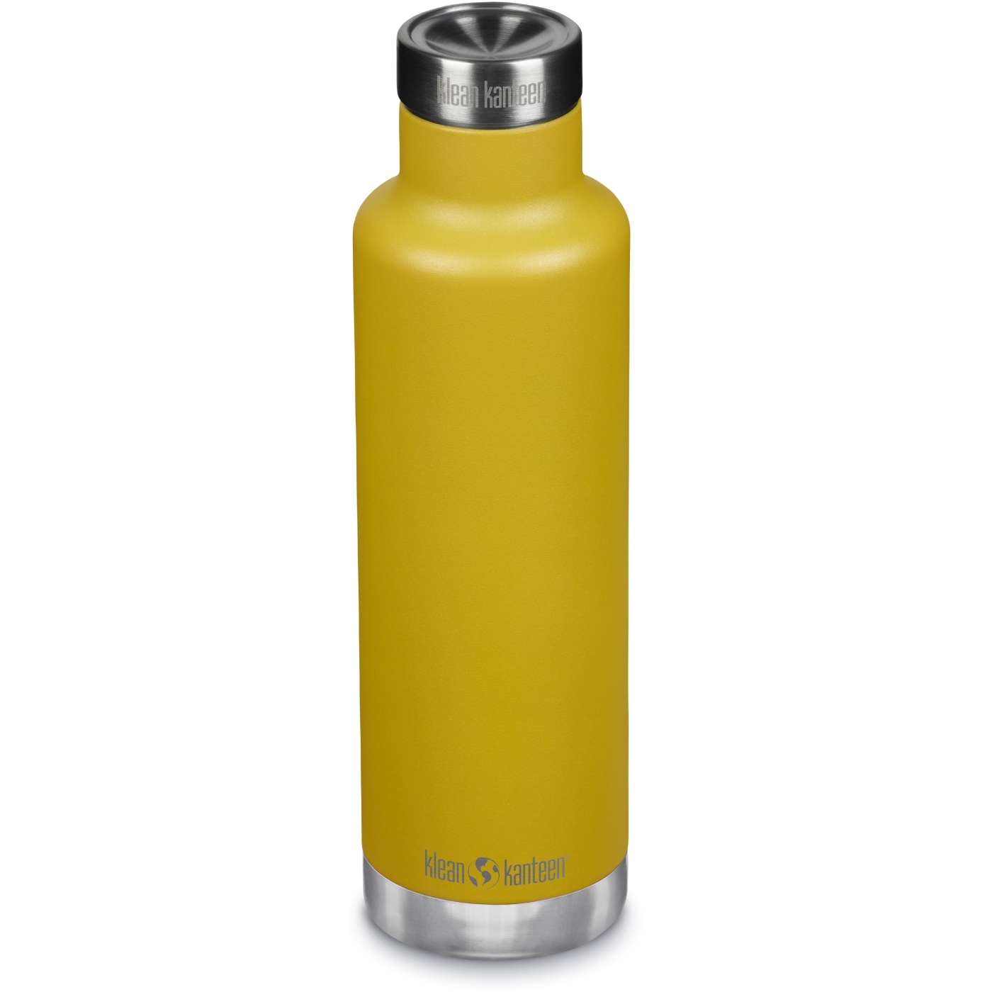 Image of Klean Kanteen Classic Insulated Bottle 750ml - Marigold - Pour Through Cap